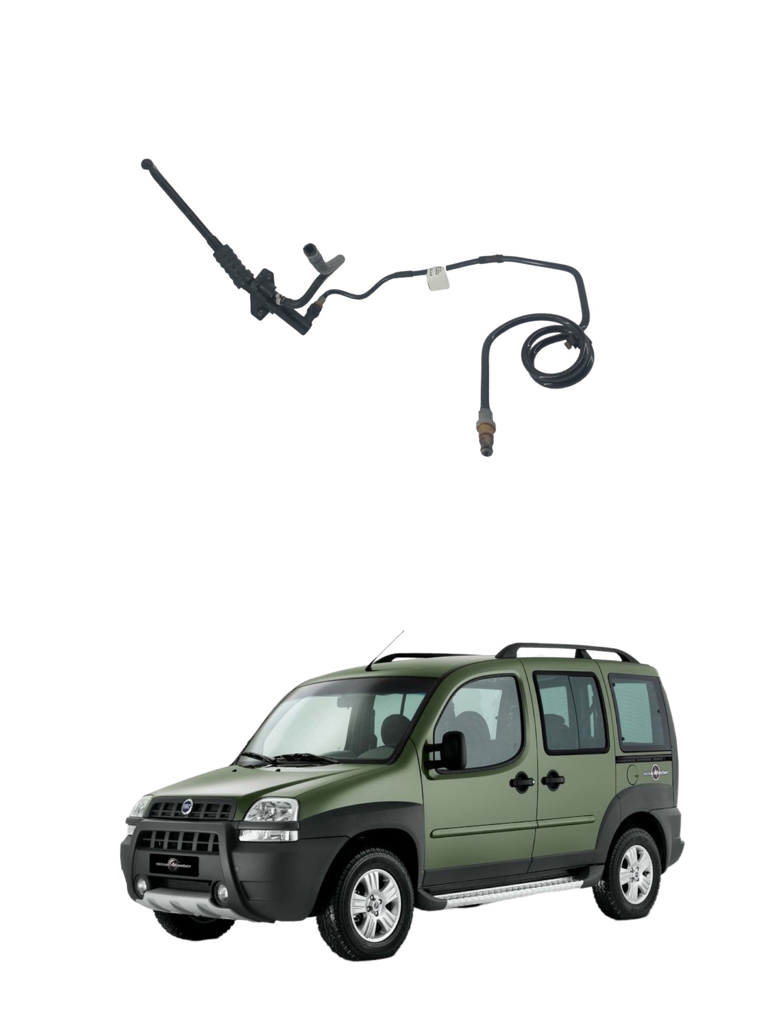 Cilindro pedal embreagem fiat Doblo ano 2012/2020 4