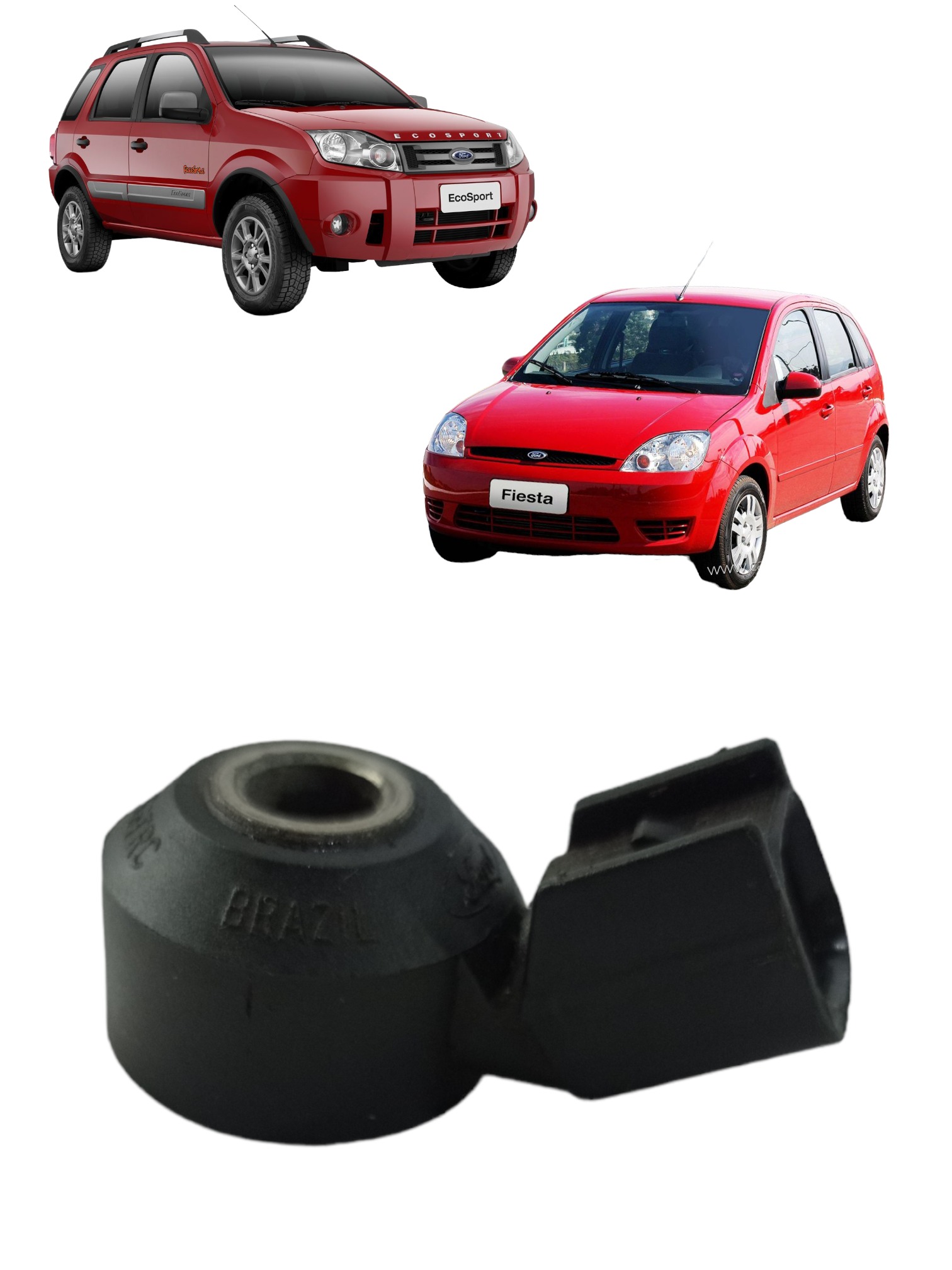 Sensor Detonacao Ford Fiesta EcoSport 1.0/1.6 2003/2006
