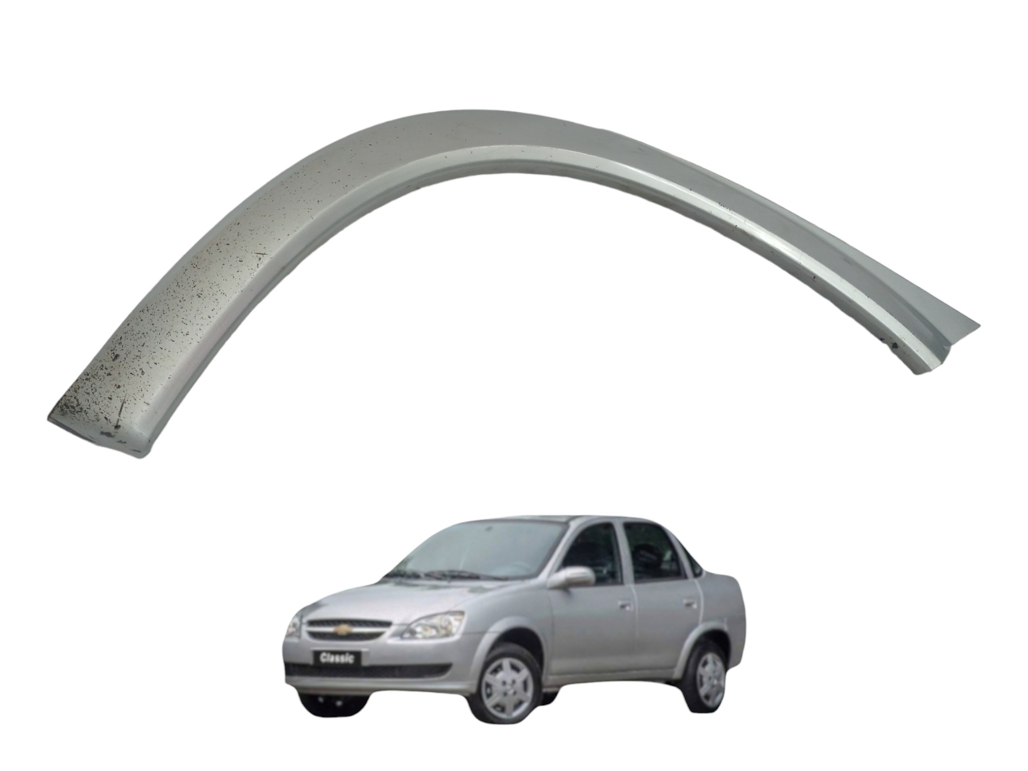 Moldura Friso Paralama Tras Direito Gm Classic 2010 a 2015 4