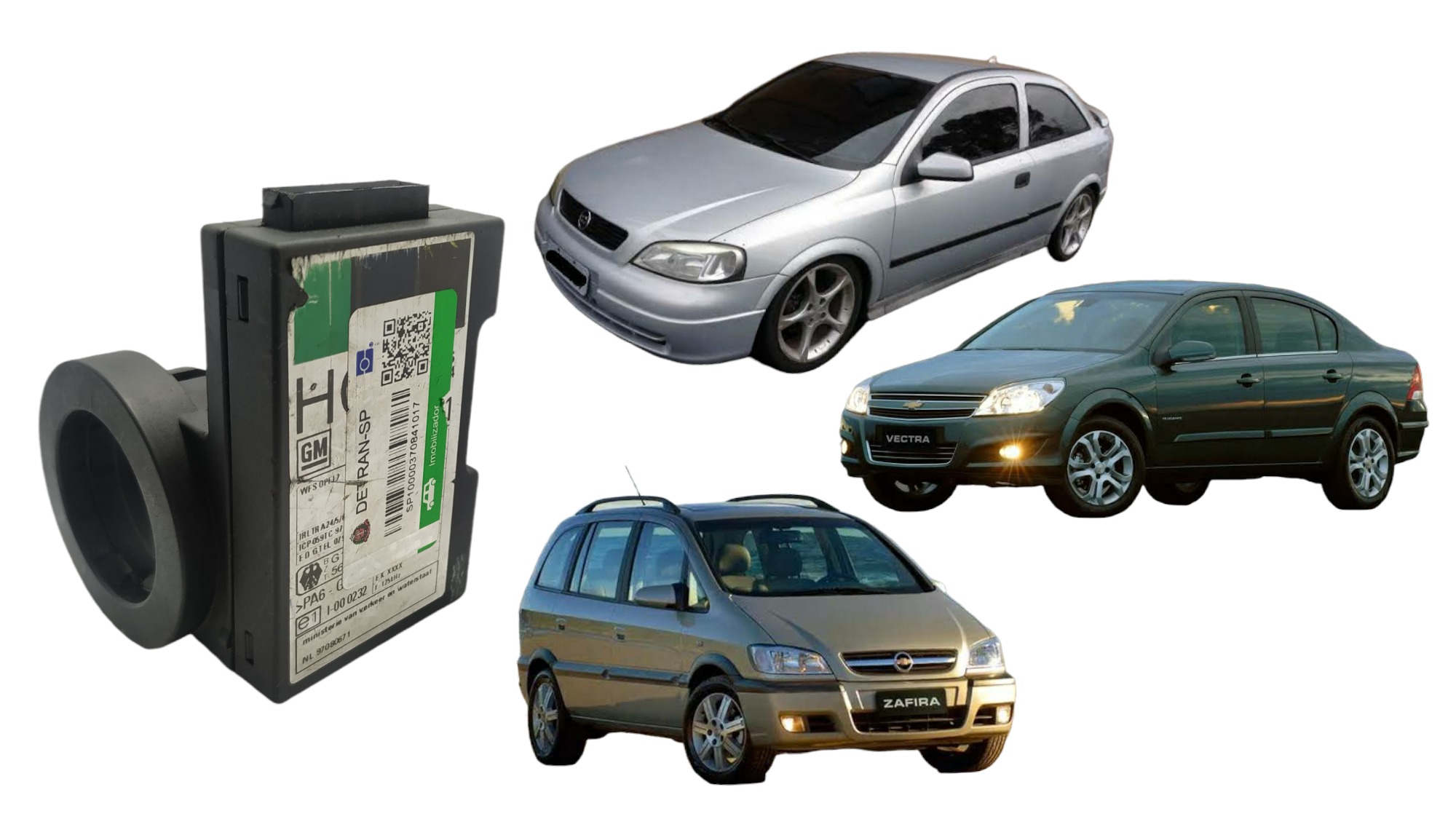 Módulo Imobilizador Ignição Gm Astra Vectra Zafira 09131781 4