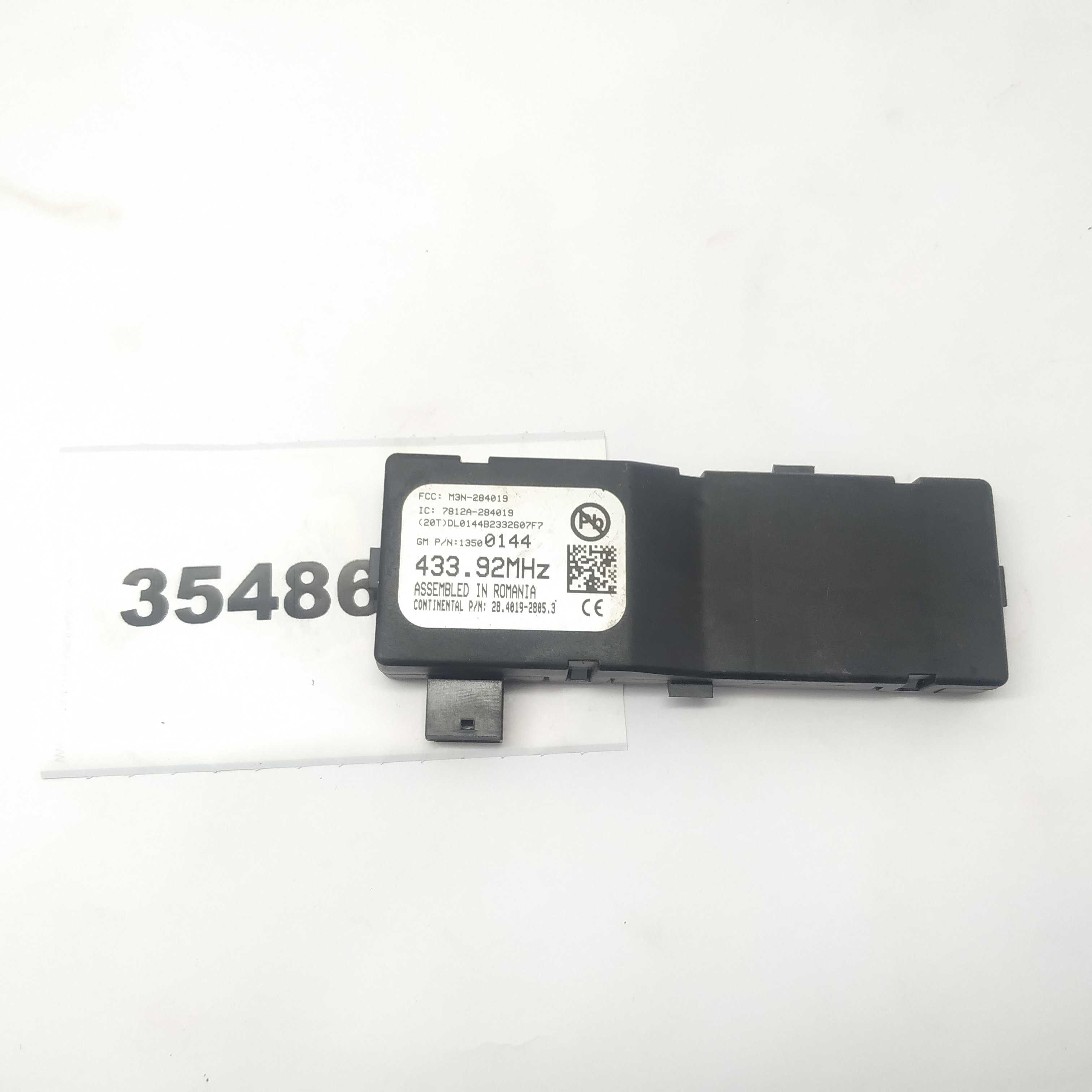 Módulo Central Alarme Gm Cobalt 2014 7812a284019 E35486
