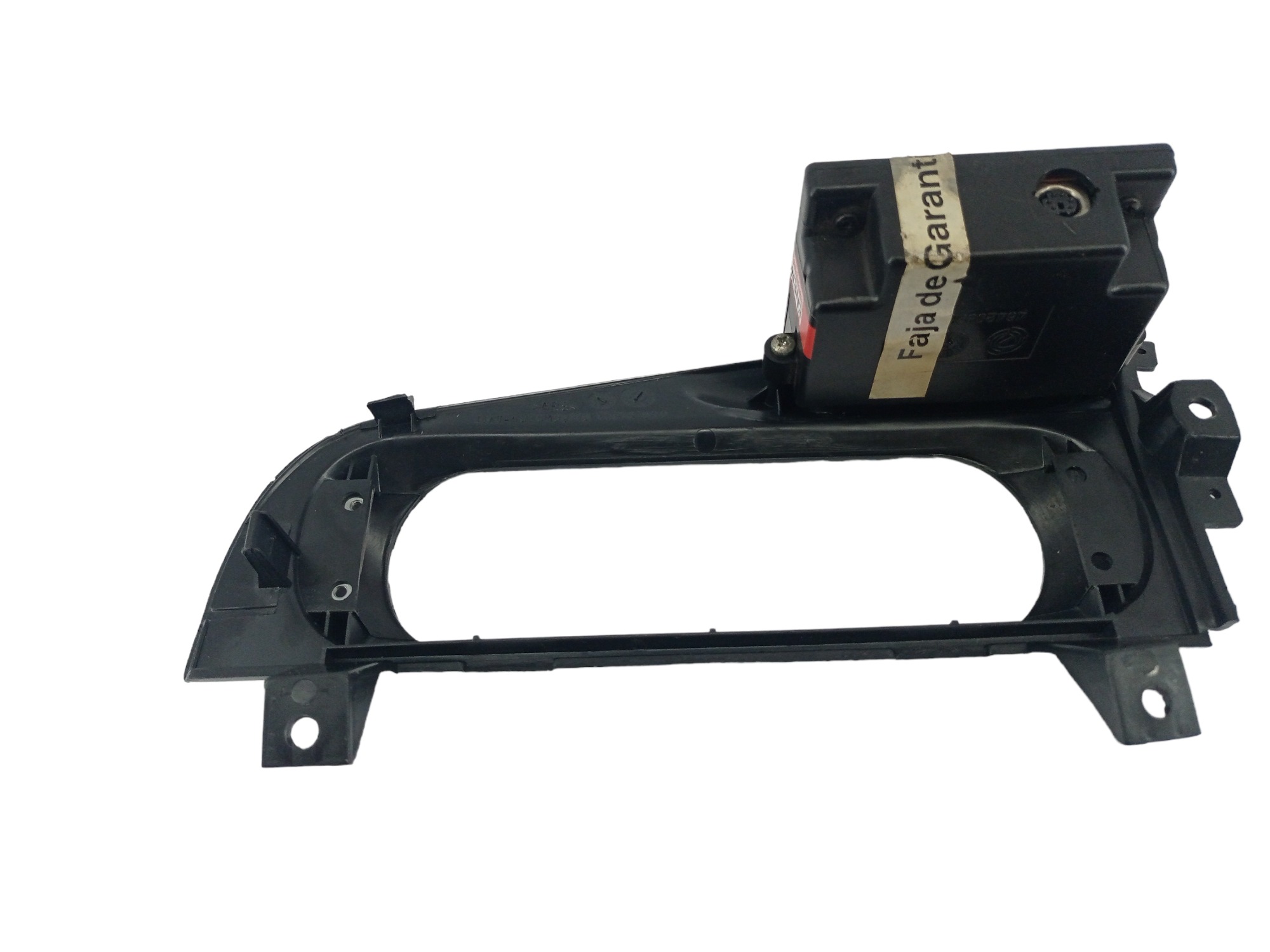 Moldura Visor Display Relógio Fiat Palio Siena 1997 a 2000 3