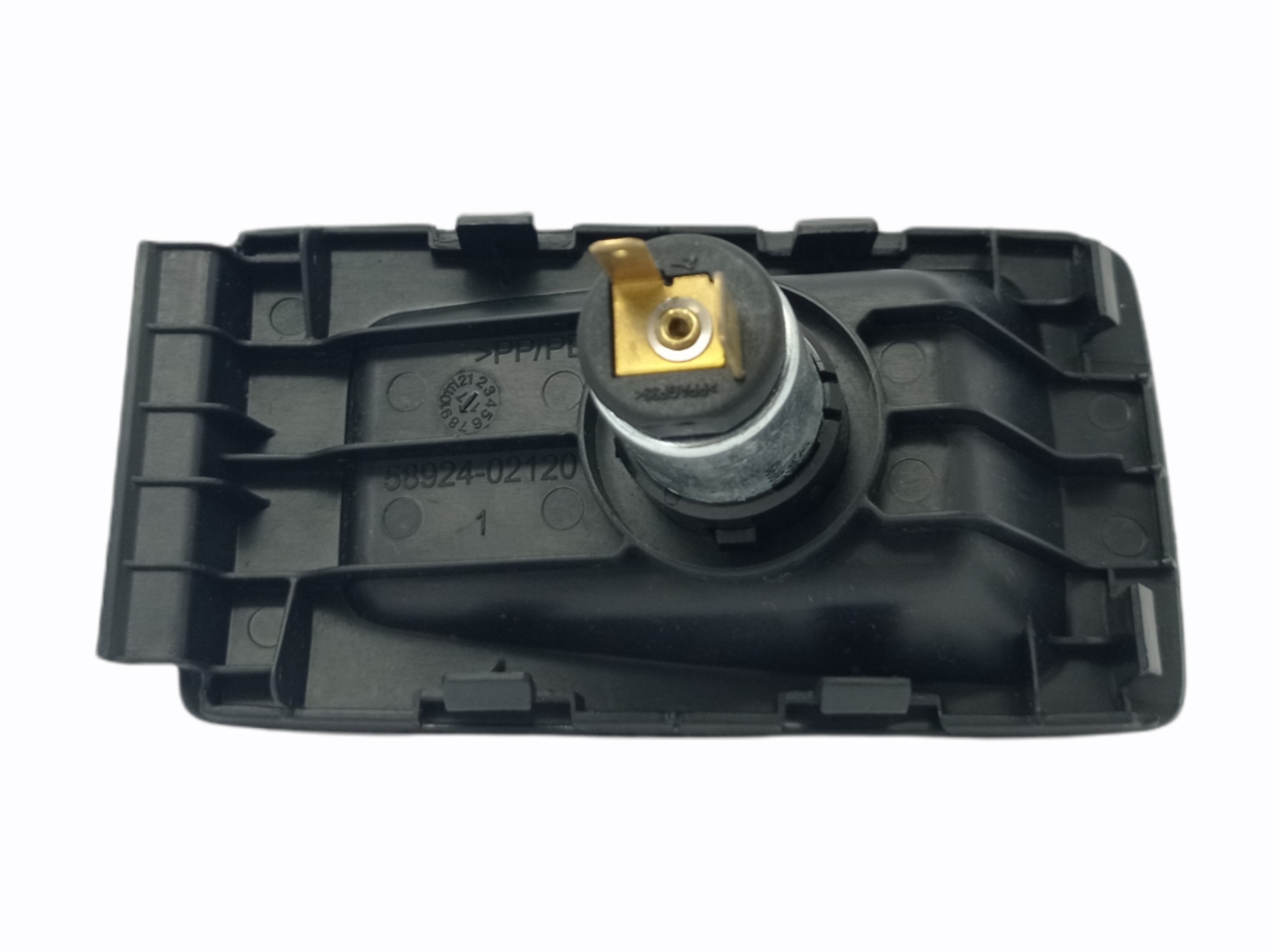 Moldura Tomada 12v Toyota Corolla 2015 5892402120 E30326 Preto 4