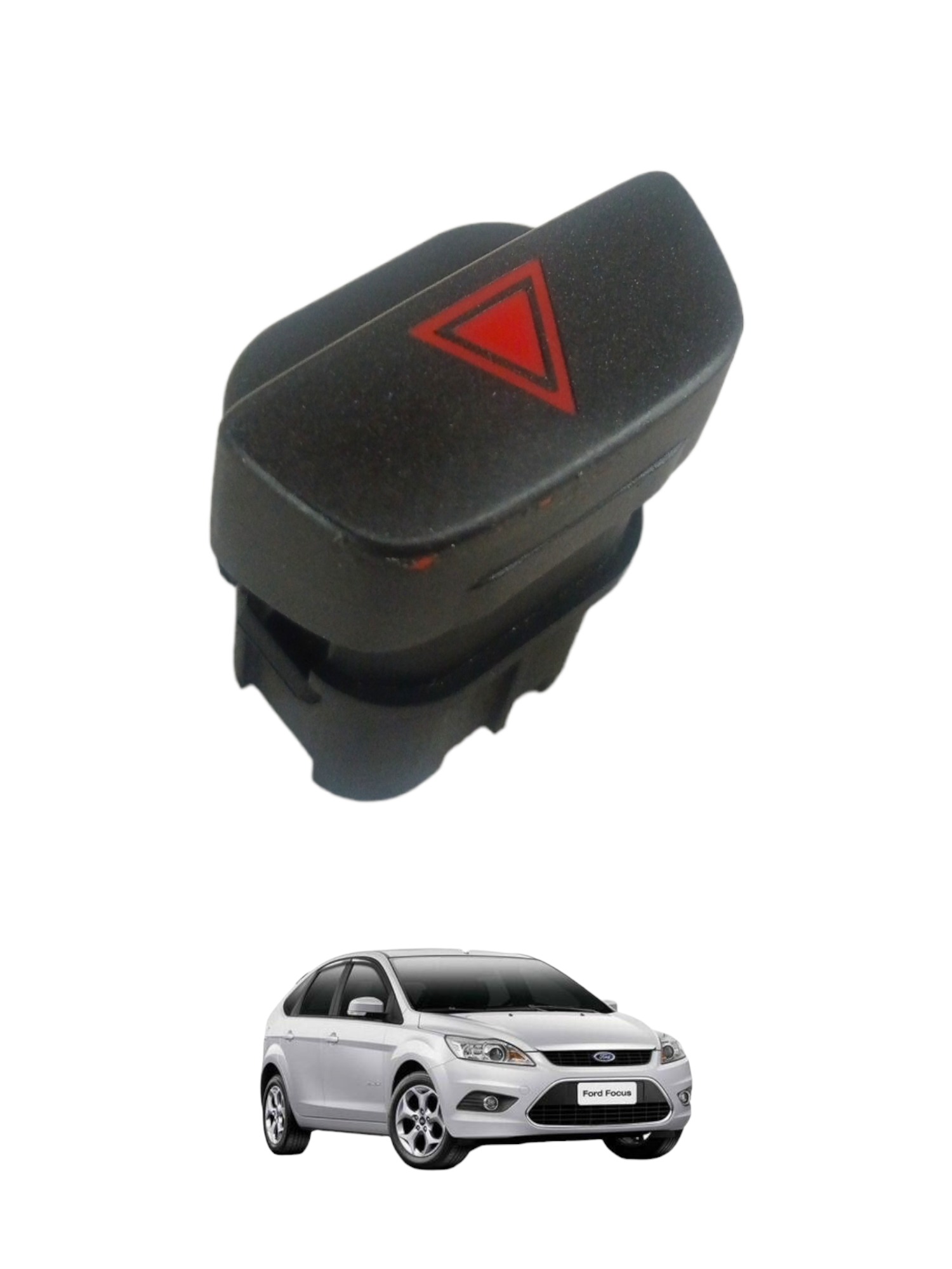 Botão Pisca Alerta Ford Focus 2009 A 2012 3