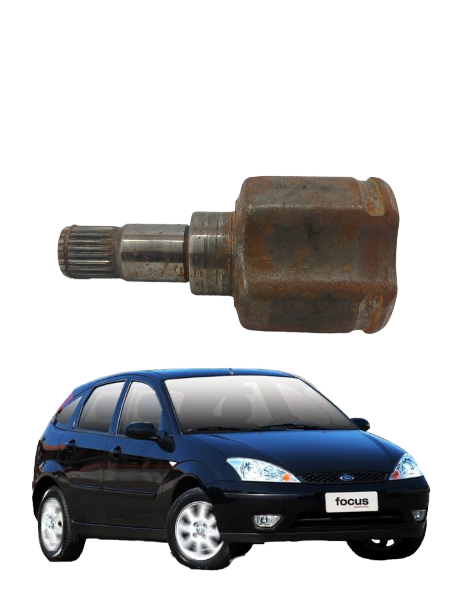 Tulipa Caixa Câmbio Ford Focus Ano 2004/2009 E39648