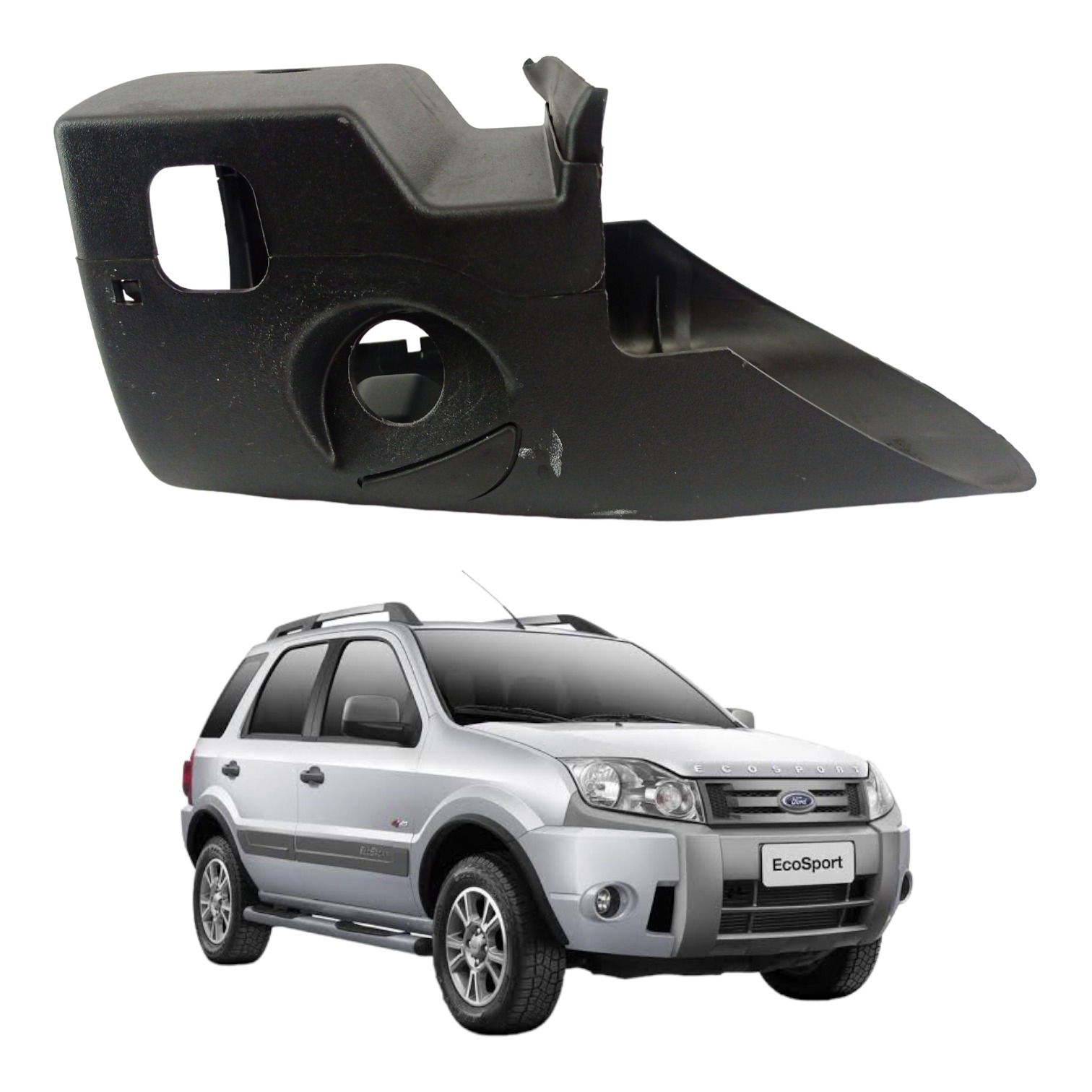 Moldura Da Coluna De Direção Ford Ecosport 2004 A 2012 5