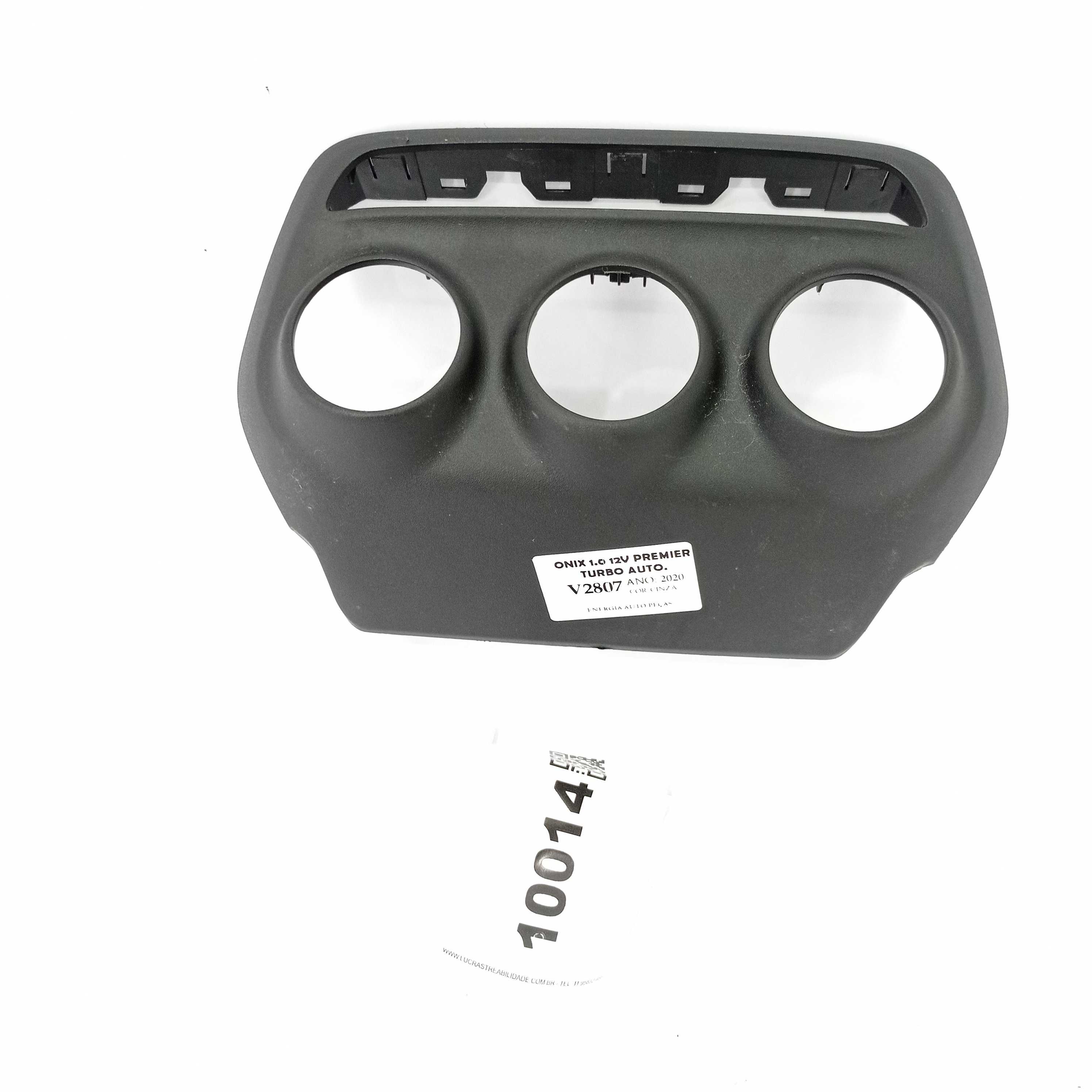 Moldura Comando Ar Condicionado Gm Onix 1.0 3cc 2020 A 2022 3