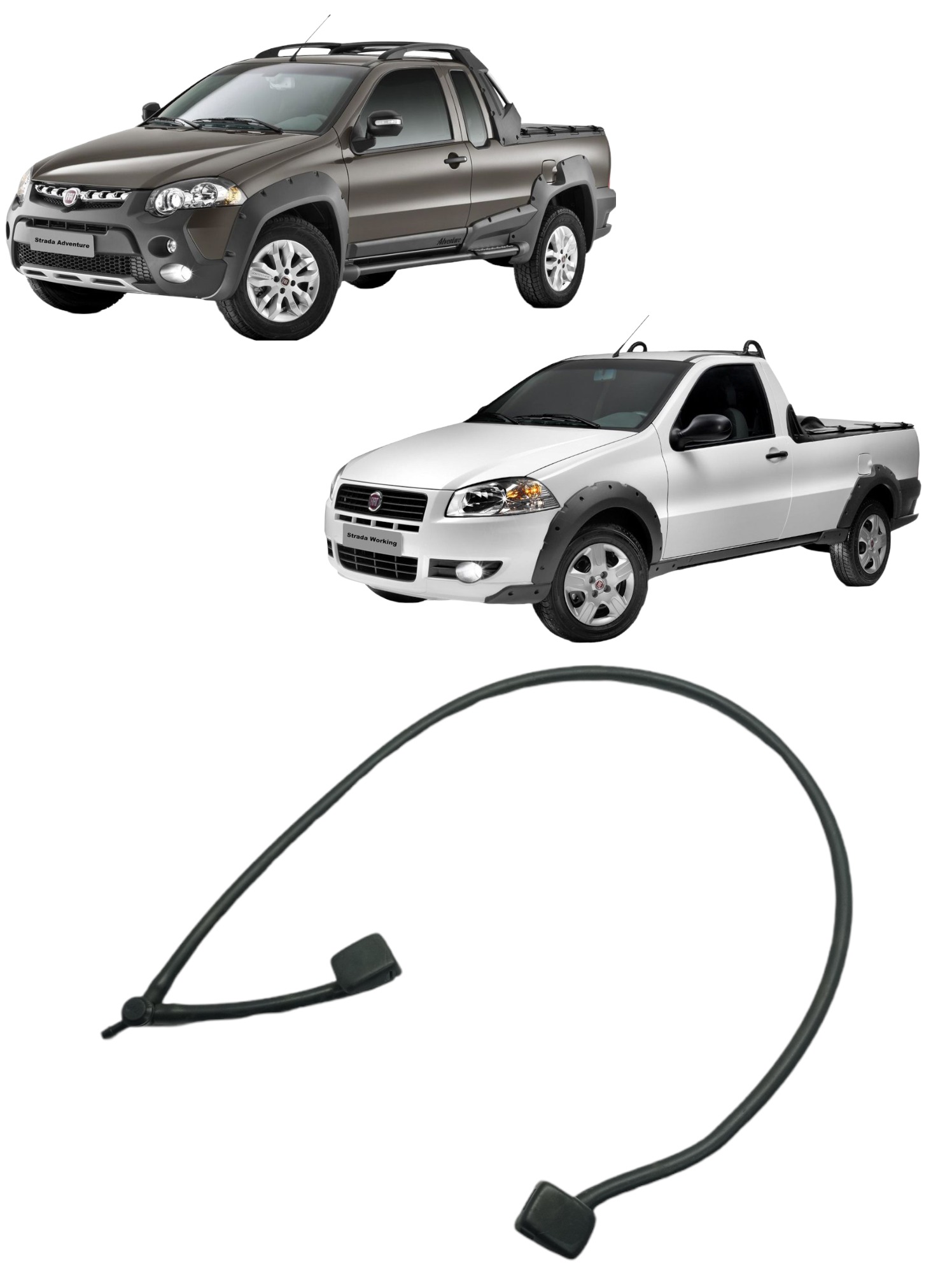 Brucutu Esguicho Parabrisa Fiat Strada 2016/2020 51867892 6