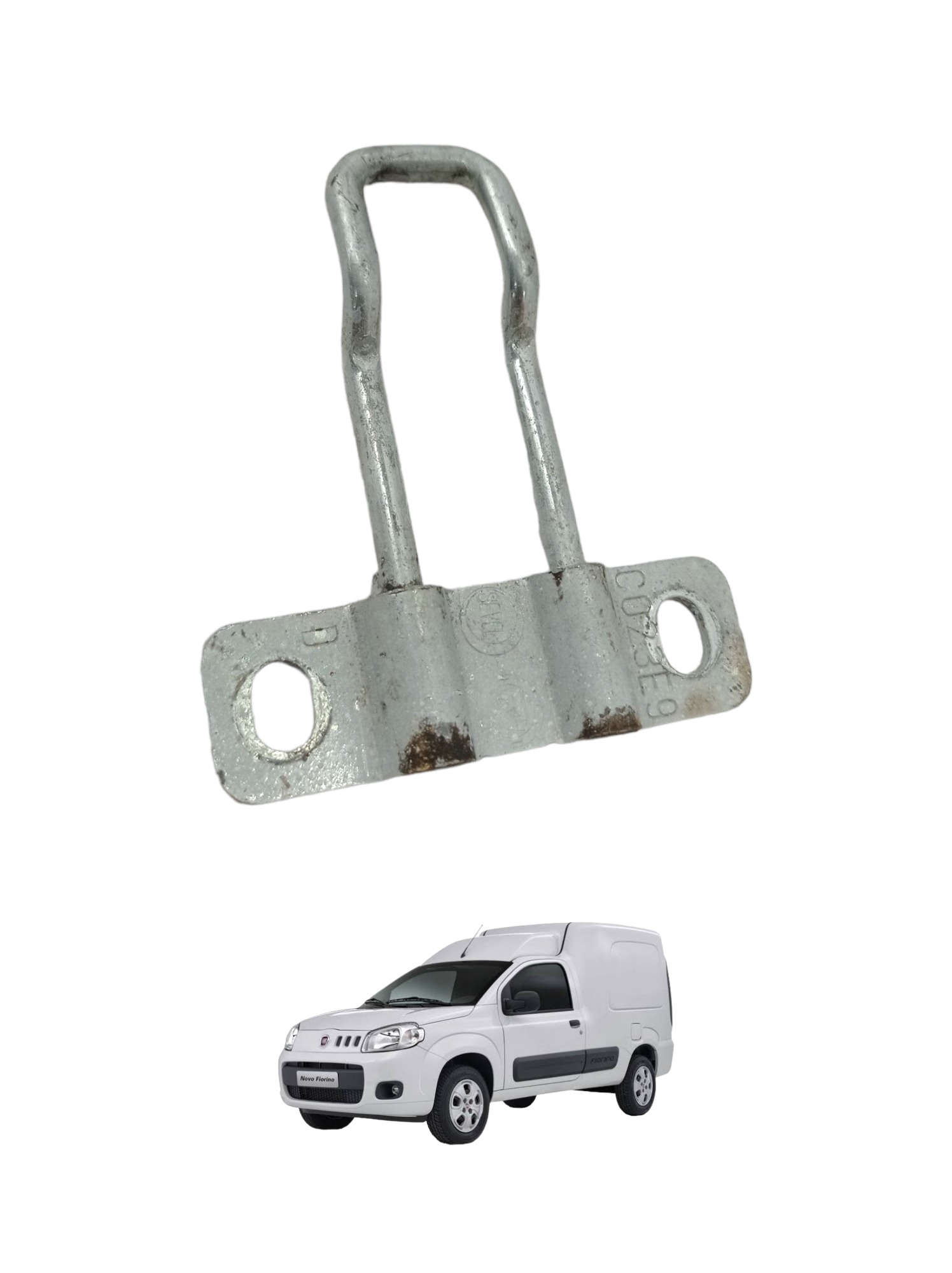 Batente Porta Traseira Fiat Fiorino Ano 2014 A 2020 3