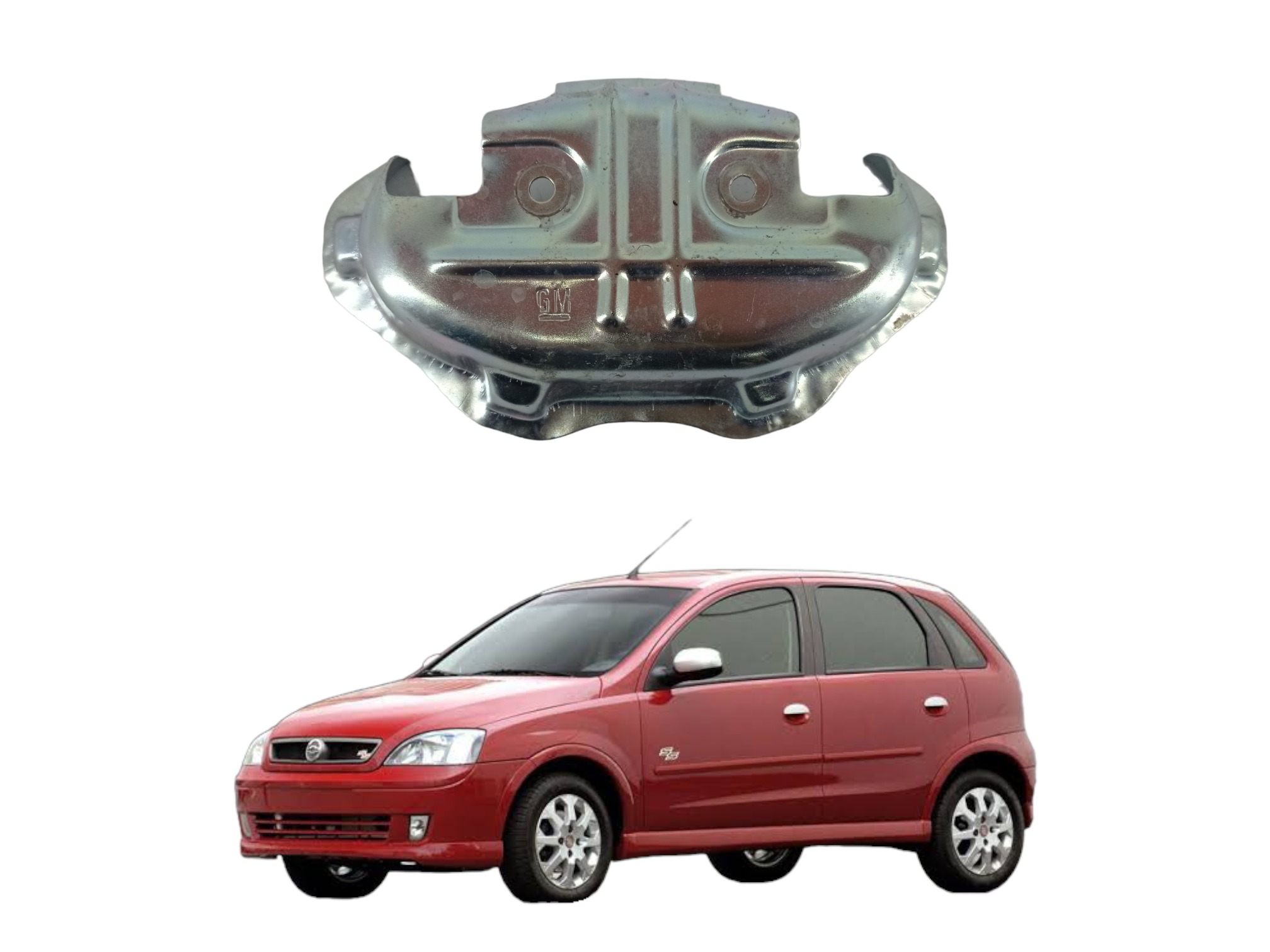 Suporte Maçaneta Traseira Esquerda Gm Corsa 2003/12 93383202