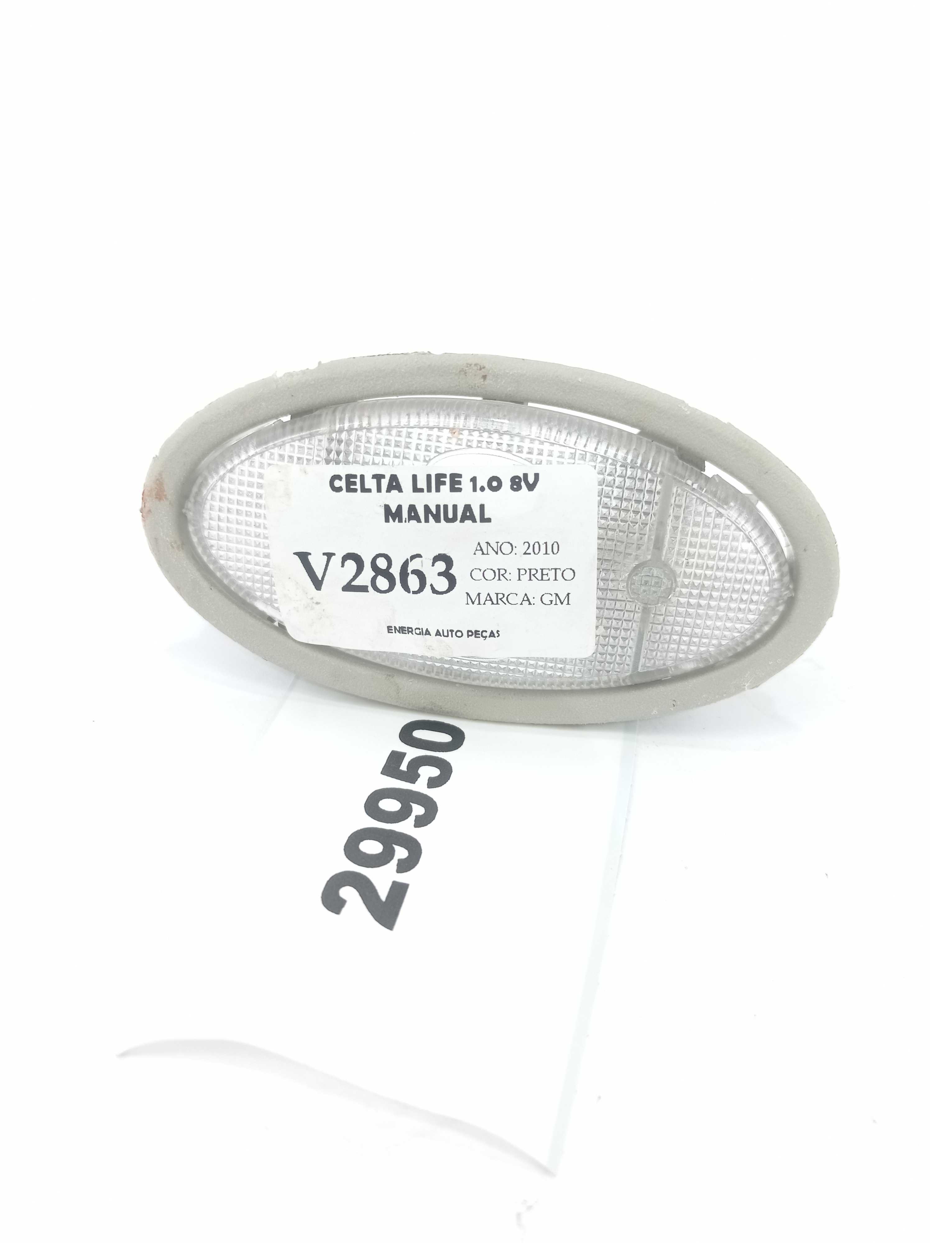Luz de teto GM Celta Life 2010 93307353 Estoque 3