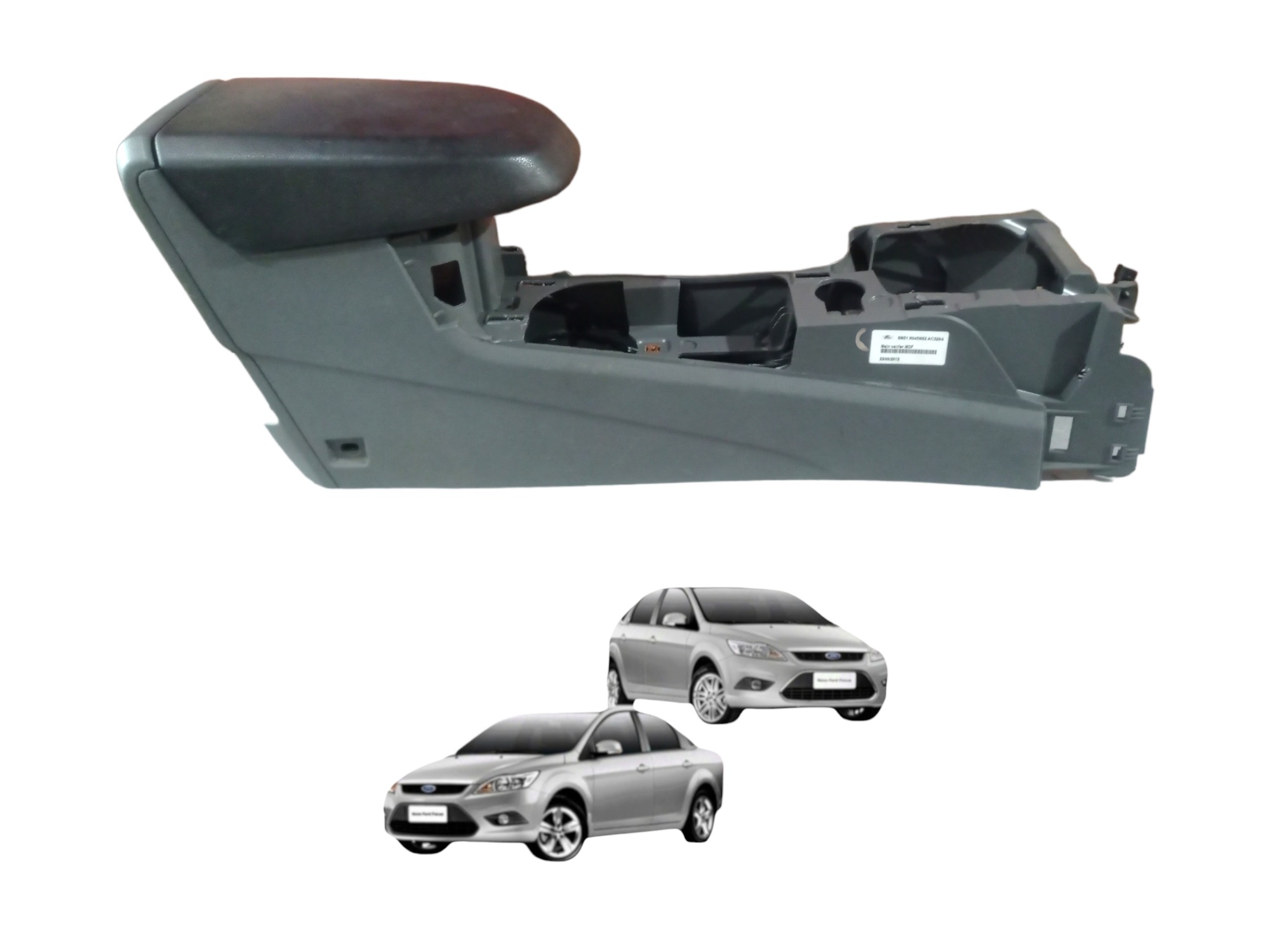 Console Central Apoio De Braço Ford Focus Ano 2009 A 2013