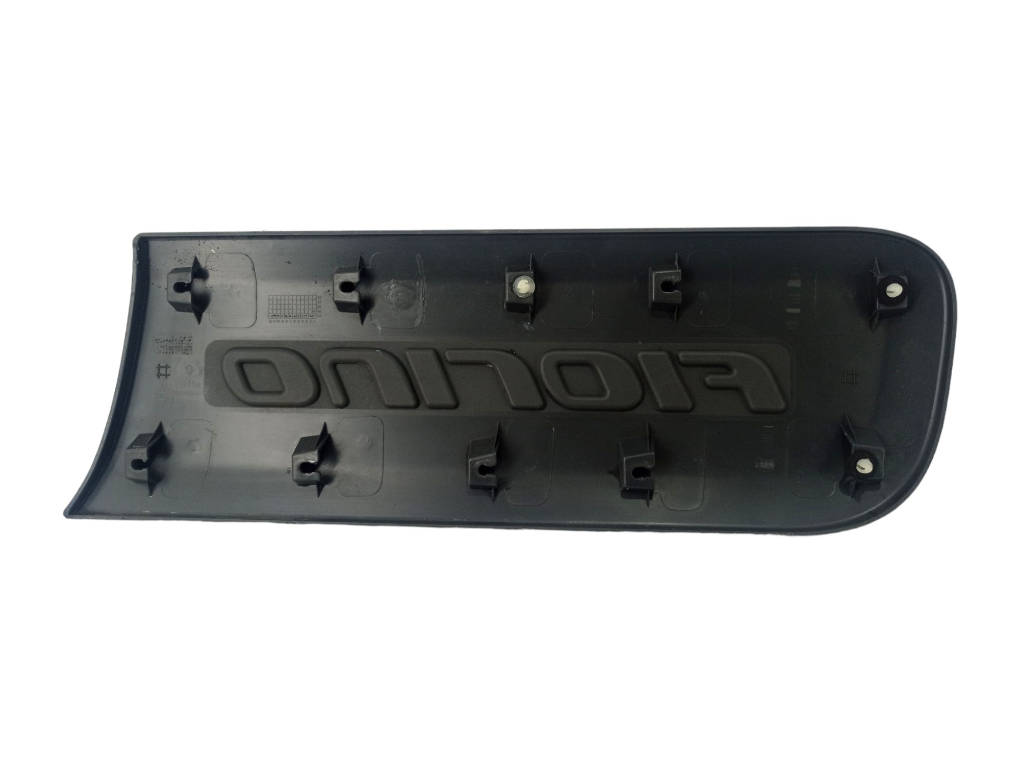 Moldura Friso Lateral Tras Direita Fiat Fiorino 2014 A 2020  Preto