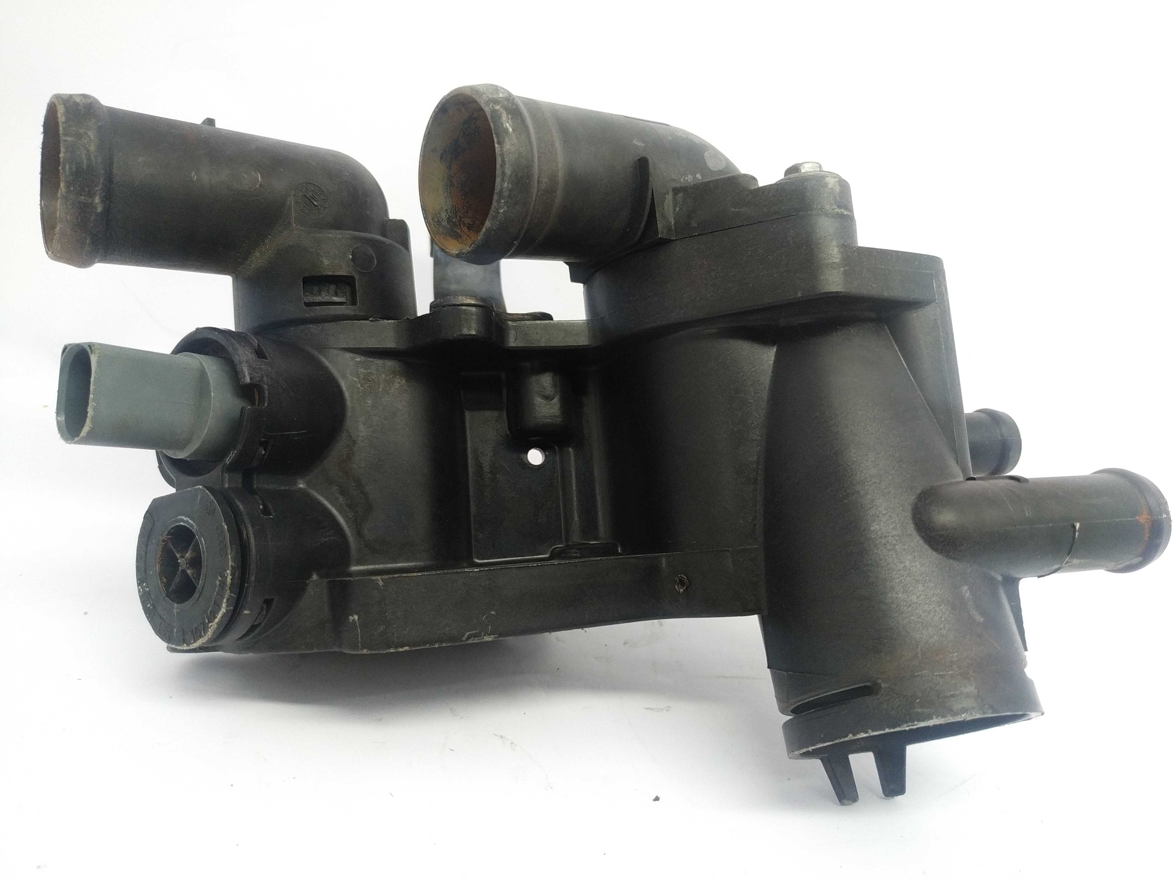 Carcaca Valvula Termostatica Vw Gol Polo Golf Fox 600971858a 5