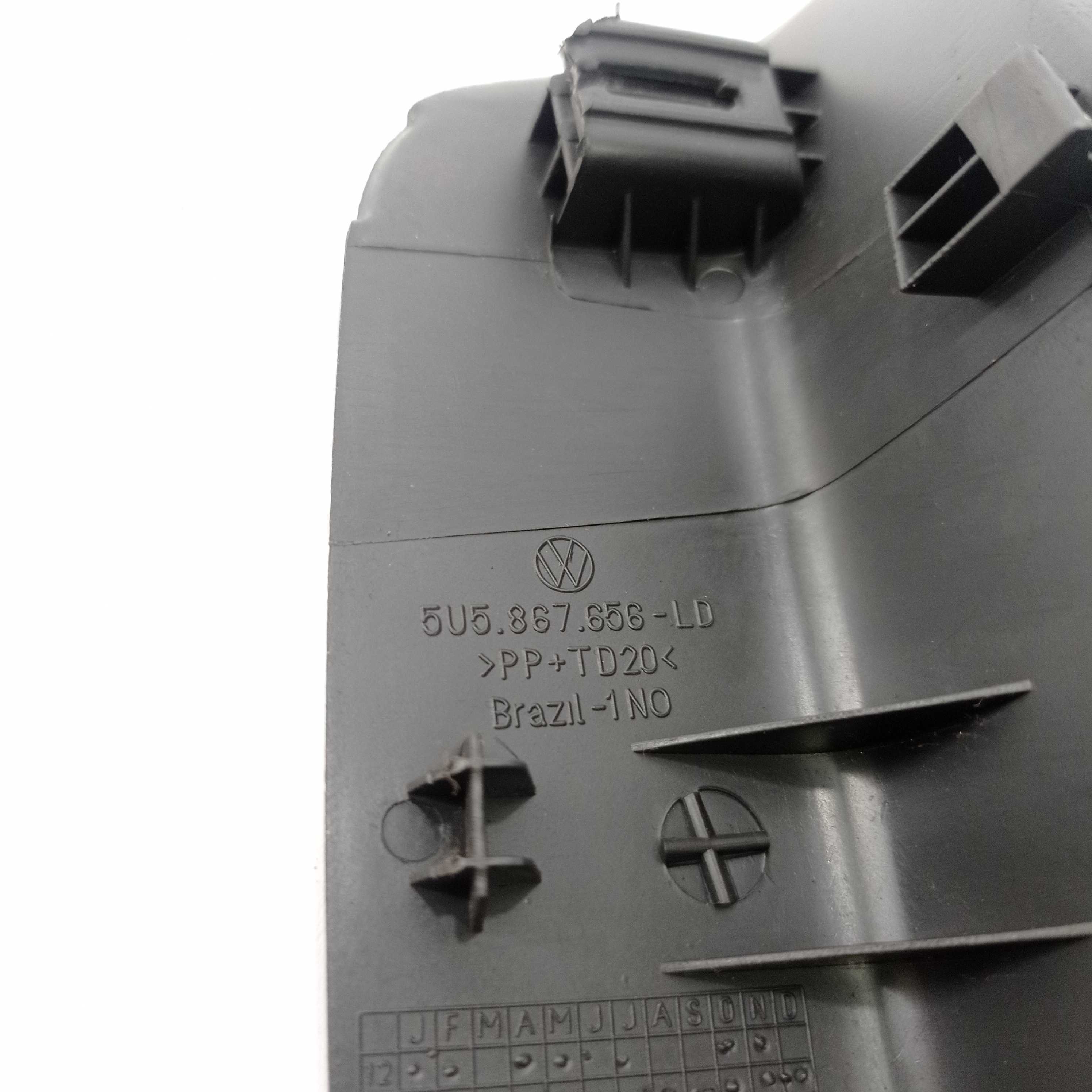 Moldura Interna Porta Tras Direita Vw Voyage G5 G6 5u5867656 5