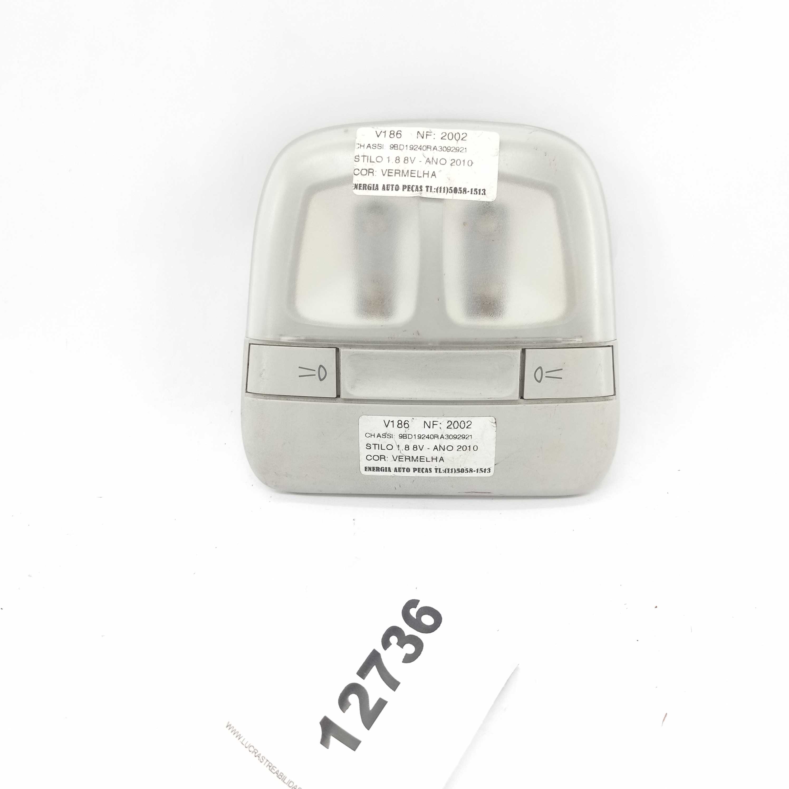 Luz De Teto Traseira Fiat Stilo 2010 735358141
