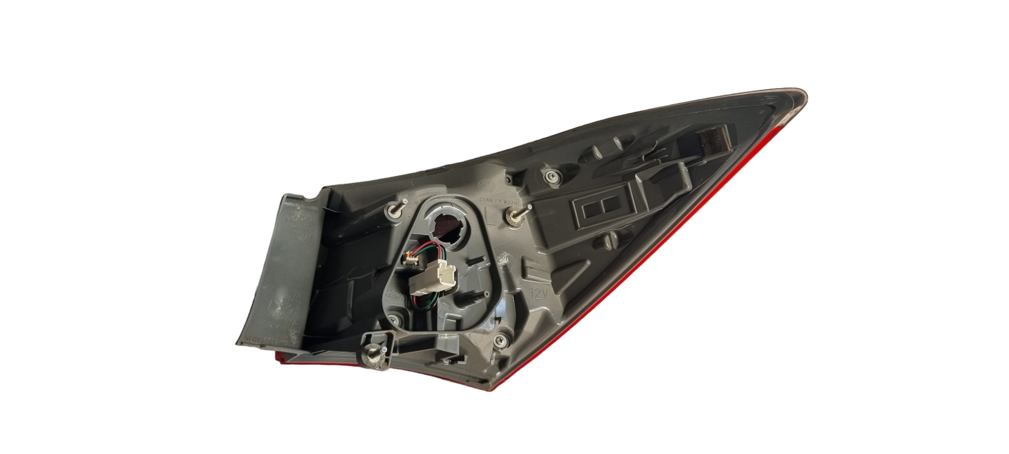 Lanterna Esquerda Toyota Corolla 2018 Lente C Detalhe Esquerdo Vermelho 4