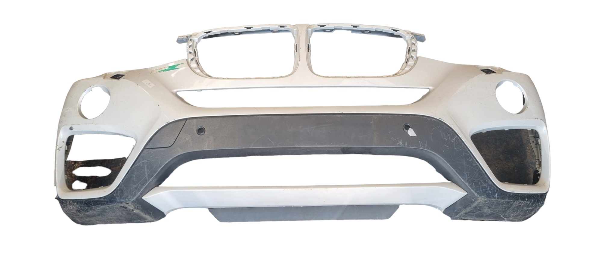 Parachoque Dianteiro Bmw X4 2014 2015 2017 Recuperado Branco