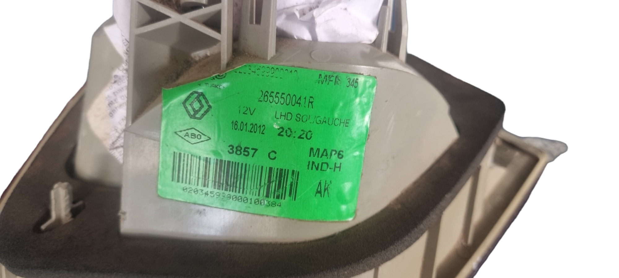 Lanterna Tampa Esquerda Renault Fluence 2012 2014 Recuperado 7