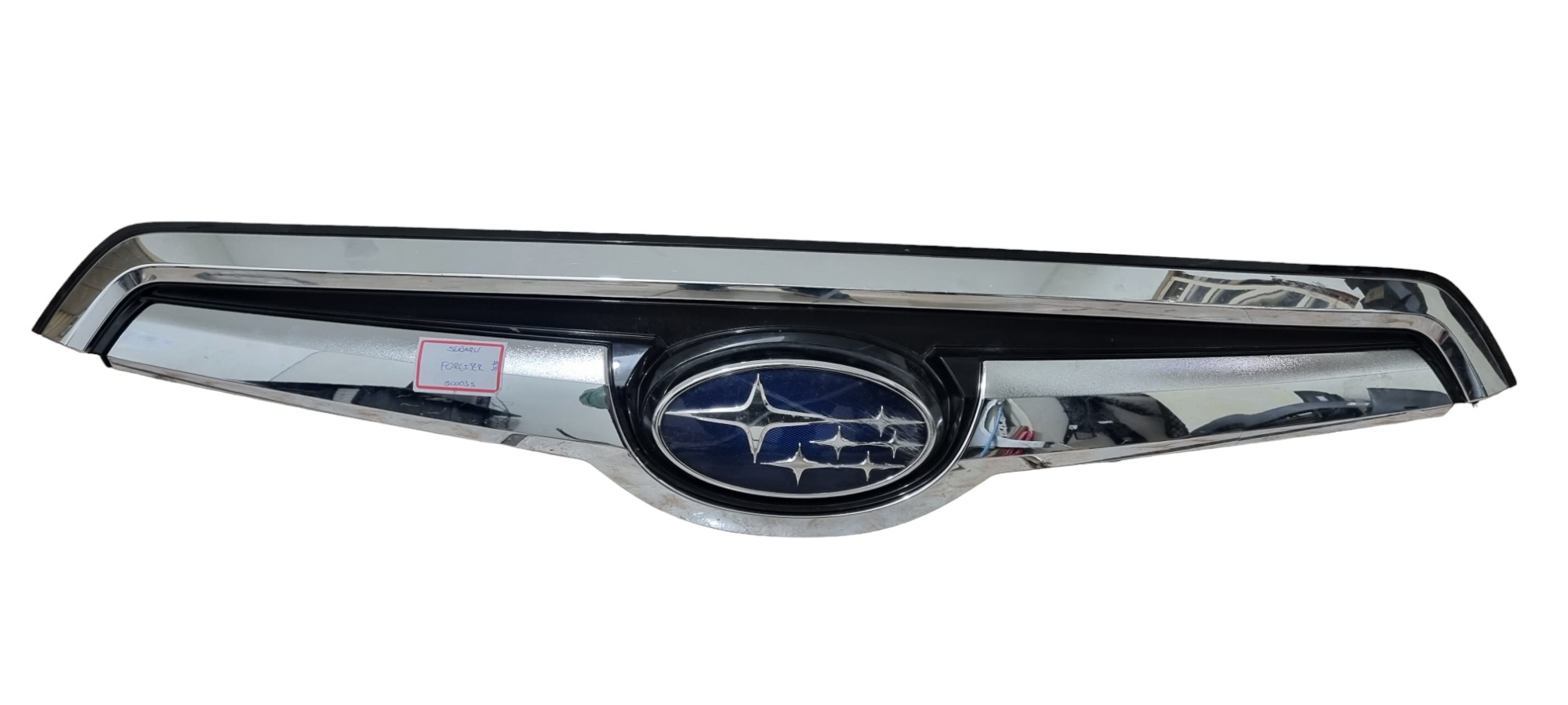 Grade Frontal Subaru Forester 2018 2019 Com Detalhes Cinza Brilhante