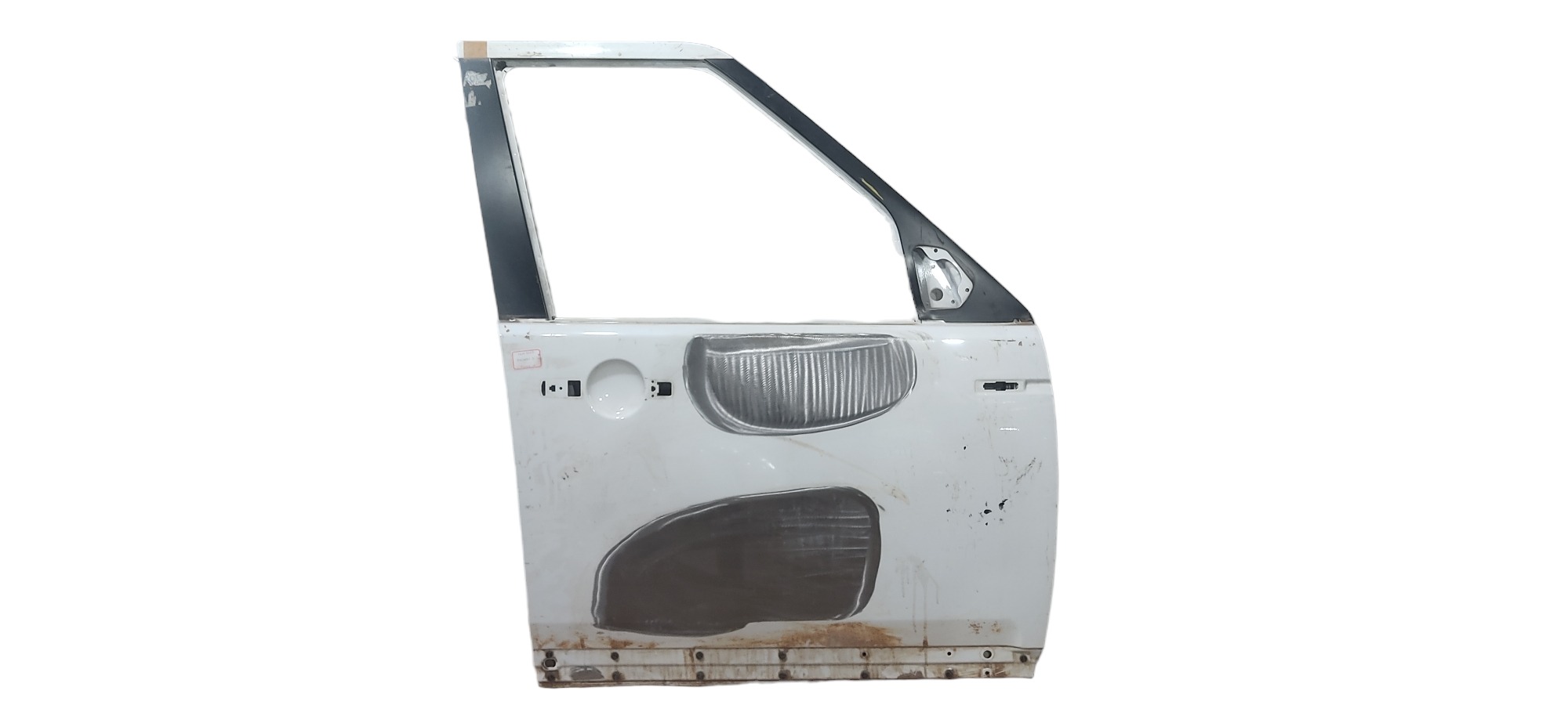 Porta Dianteira Direita Land Rover Discovery 3 2010 Recup Dianteira Direito Branco