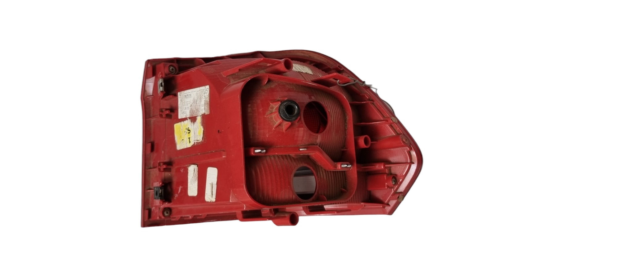 Lanterna Esquerda Volkswagen Fox 2015 2018 Lente Arranhada Esquerdo Vermelho 5