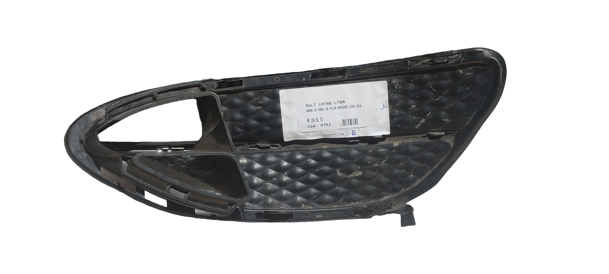 Grade Milha Esquerda Mercedes E250 E320 2016 Com Detalhe 7