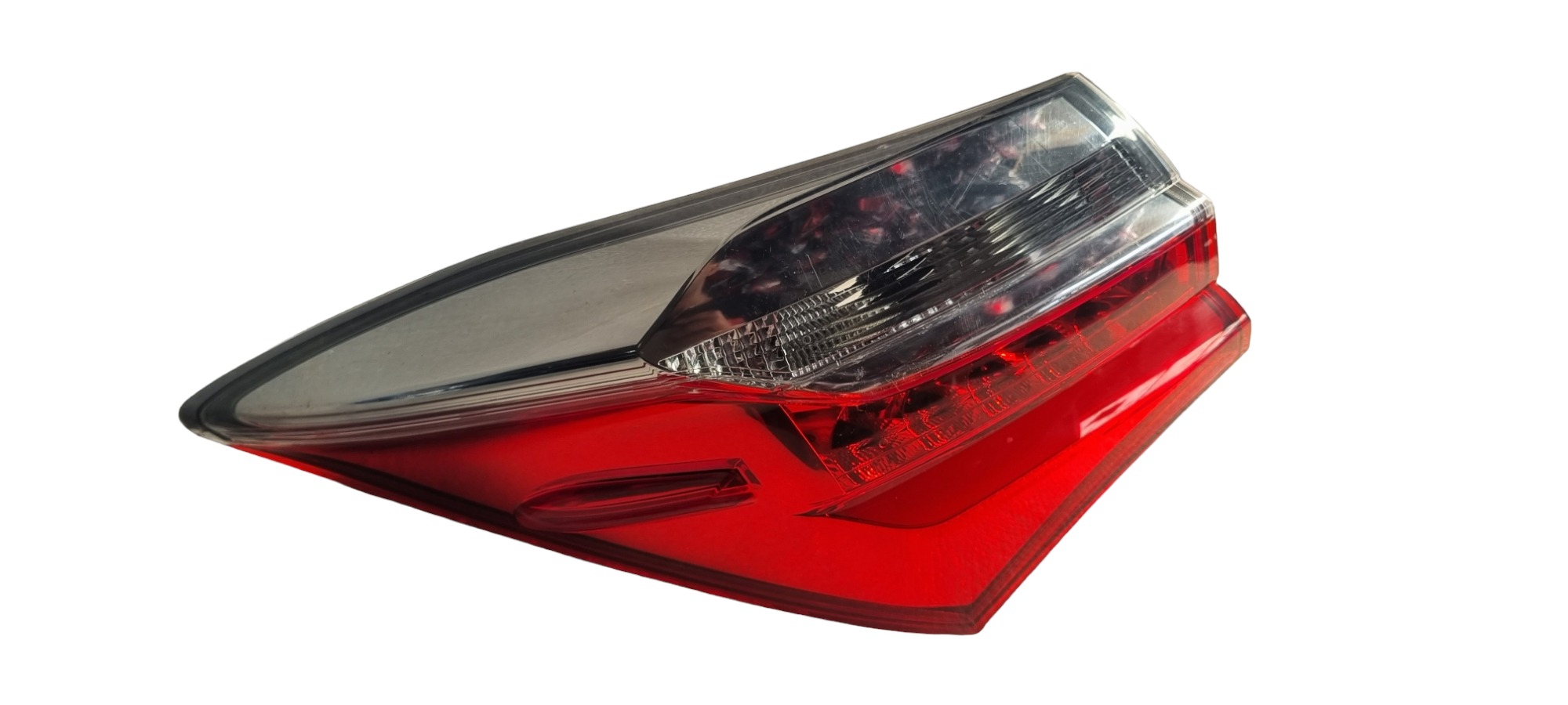 Lanterna Esquerda Toyota Corolla 2018 Lente C Detalhe Esquerdo Vermelho 2