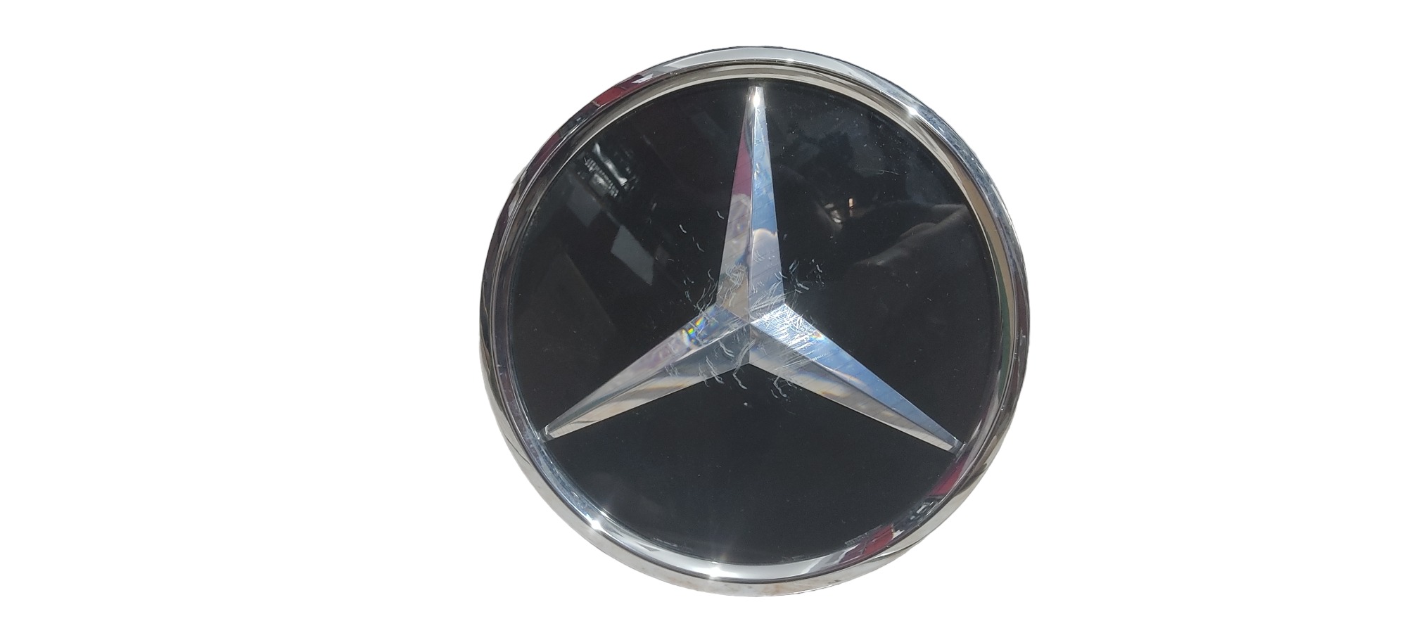 Emblema Da Grade Dianteira Mercedes Gle Preto