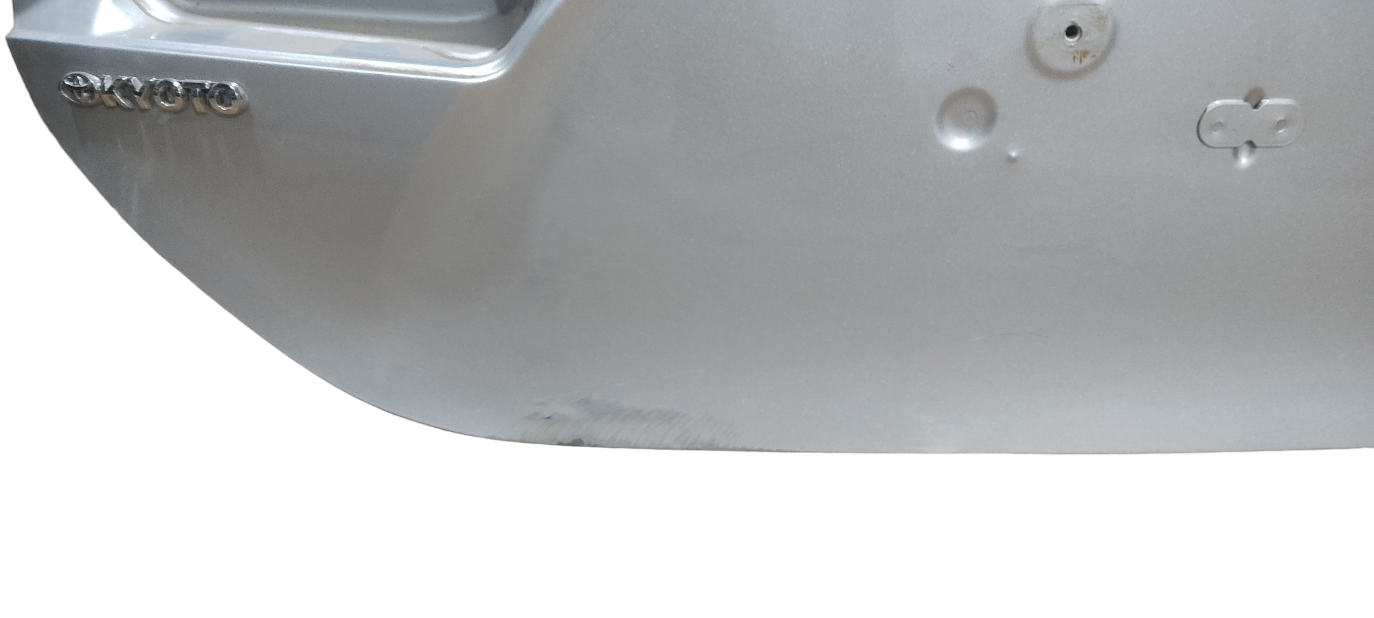 Toyota Corolla Tampa Traseira 2016 2017 2018 2019 Prata Prata 4