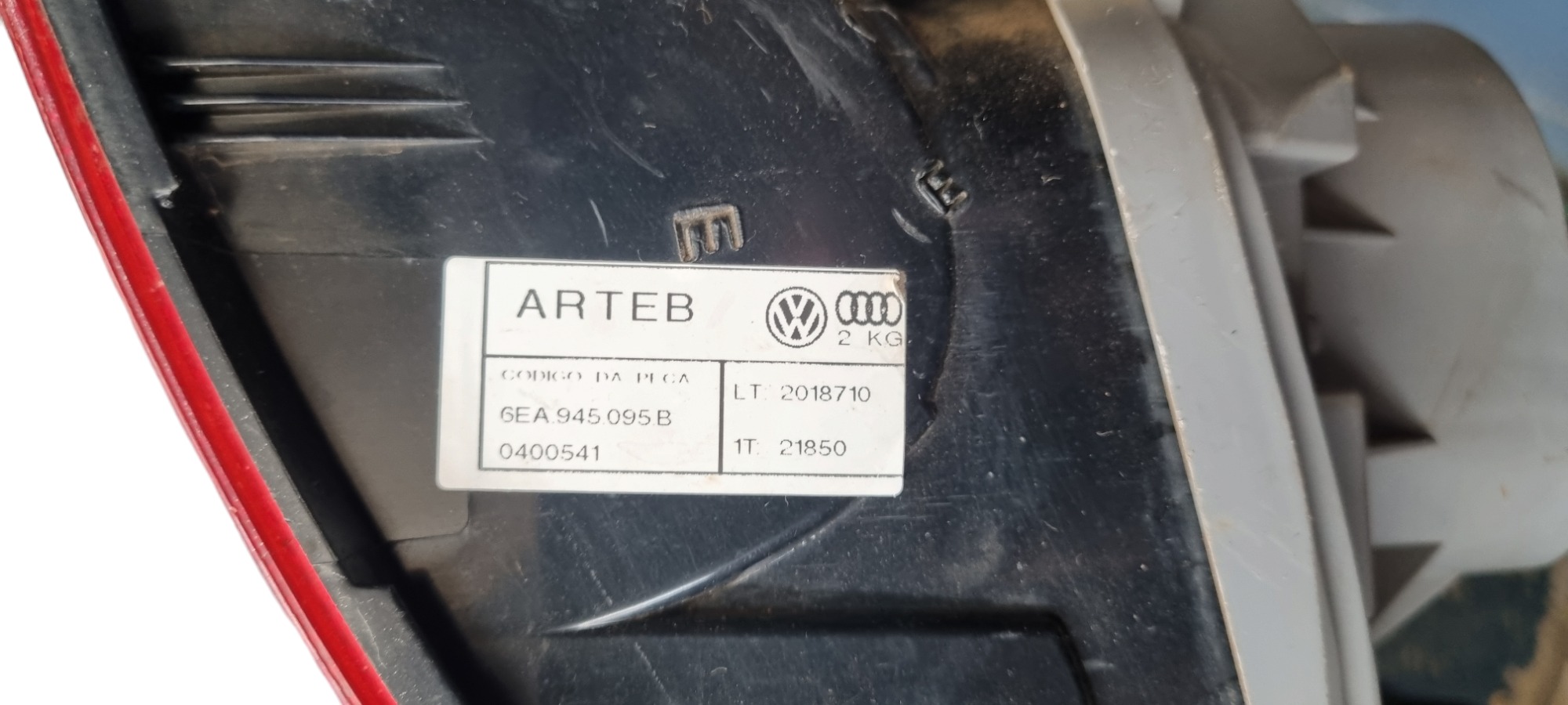 Lanterna Esquerda Volkswagen Polo 2018 2021 5