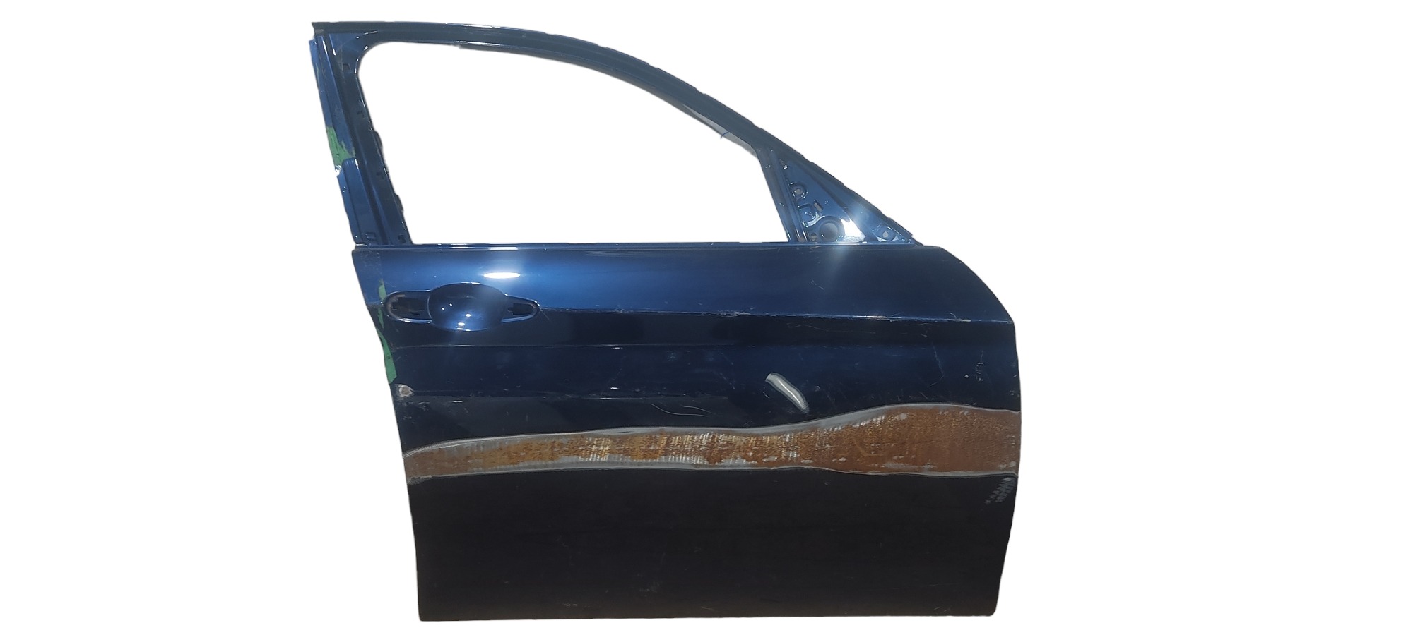Porta Dianteira Direita Bmw 120 125 2014 Recuperada  Dianteira Direito Azul