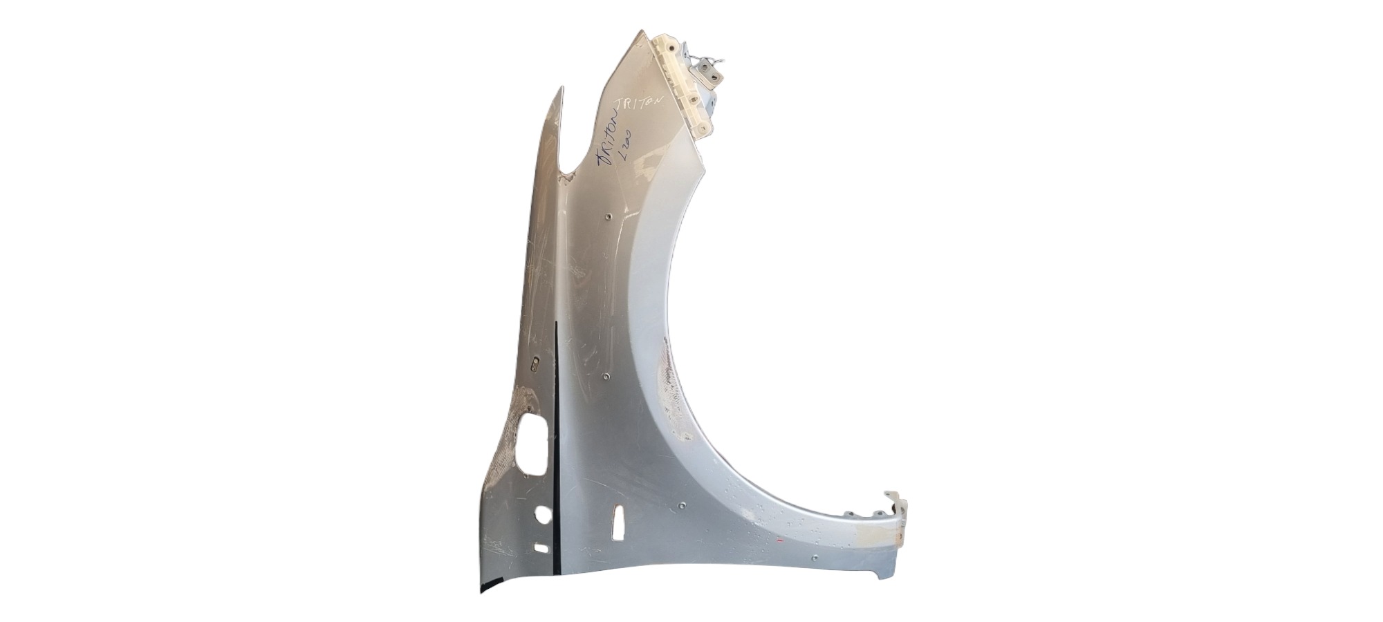 Paralama Direito Mitsubishi L200 Triton 2016 C Furo Recup