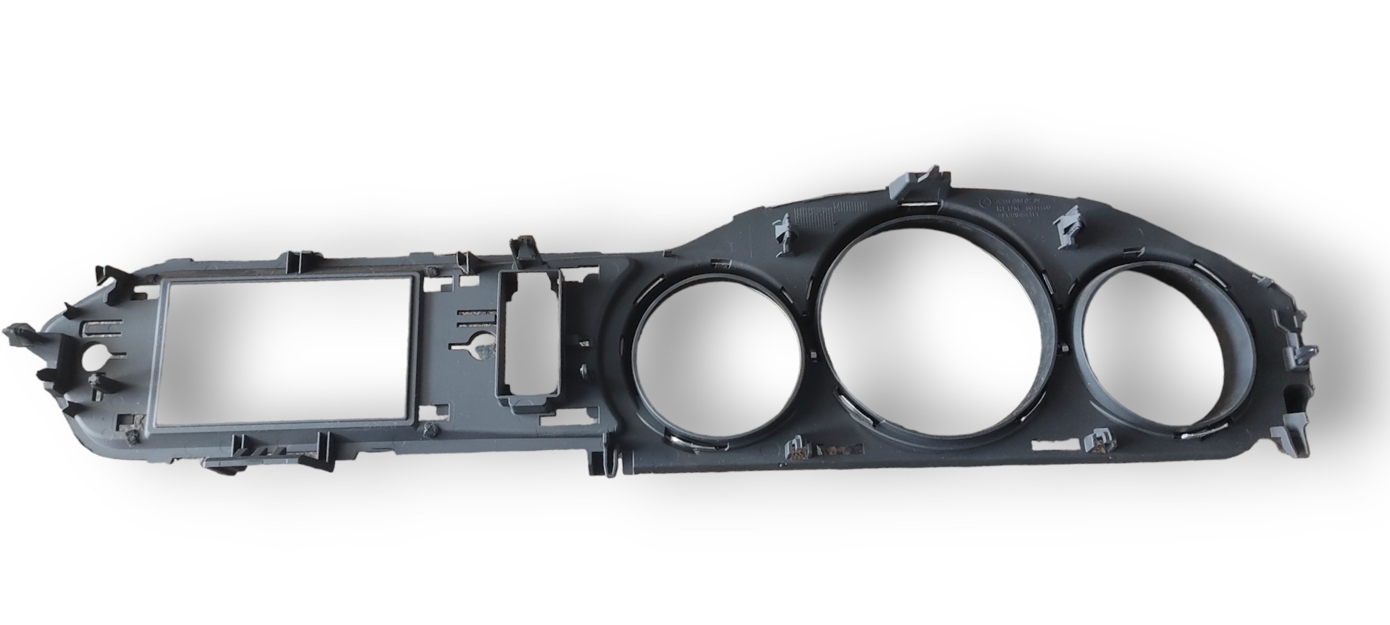 Moldura Capa Painel Mercedes C180 C200 2012 A2046890239 Preto 3