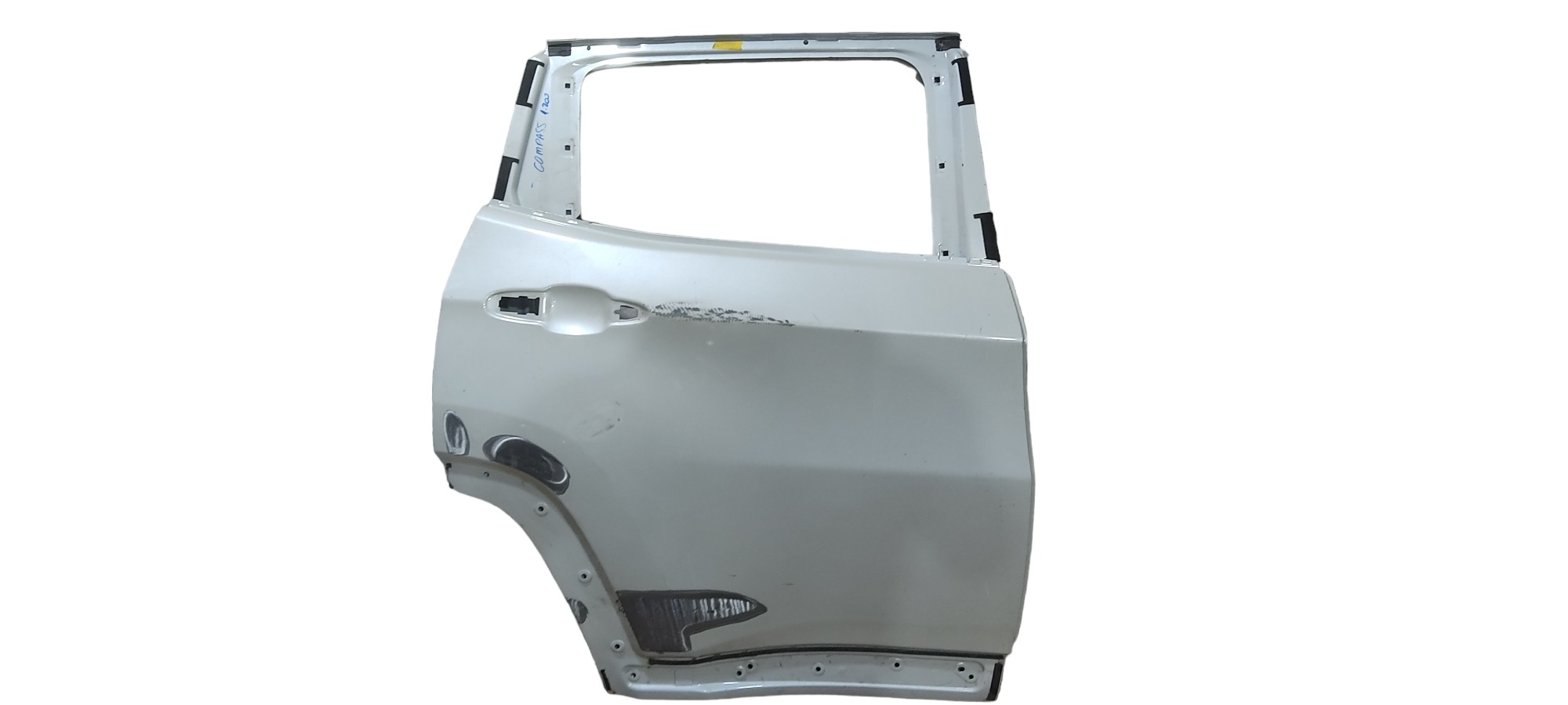 Porta Traseira Direita Jeep Compass 2017 2018 2019 2020  Traseira Direita Branco