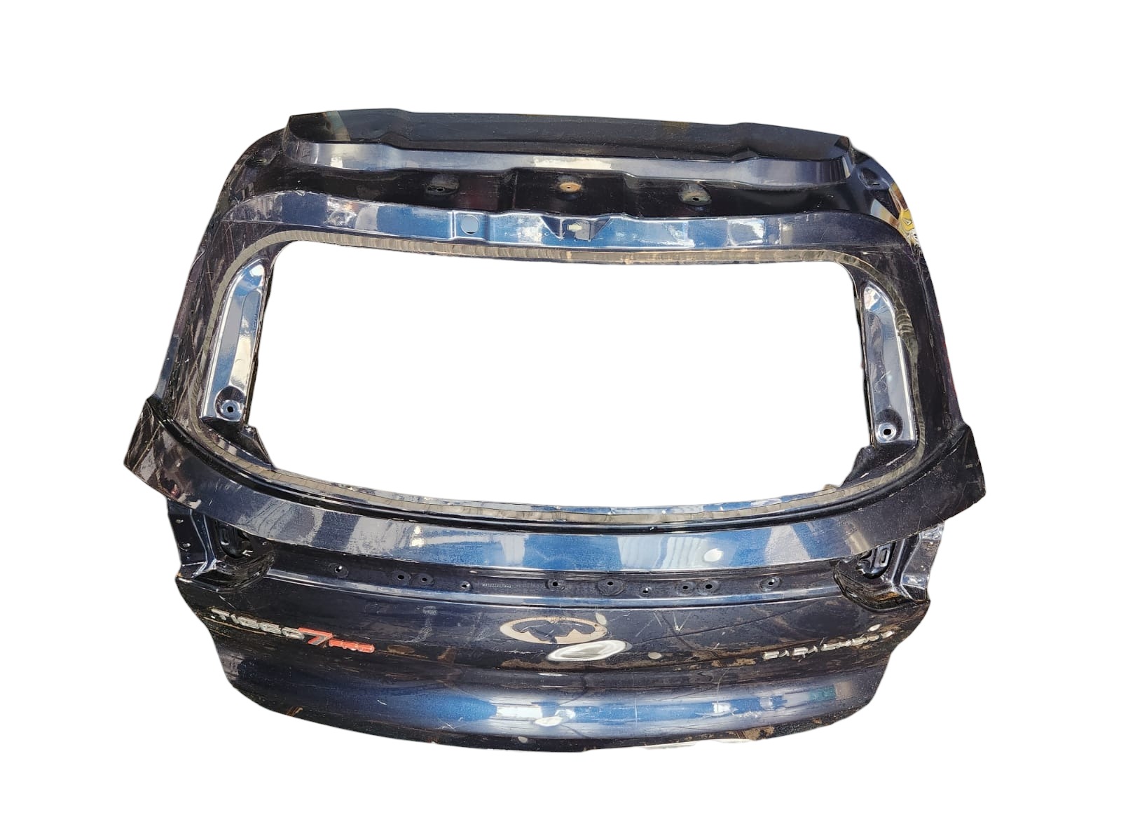 Chery Tiggo Tampa Traseira 7 2021 2022 Azul