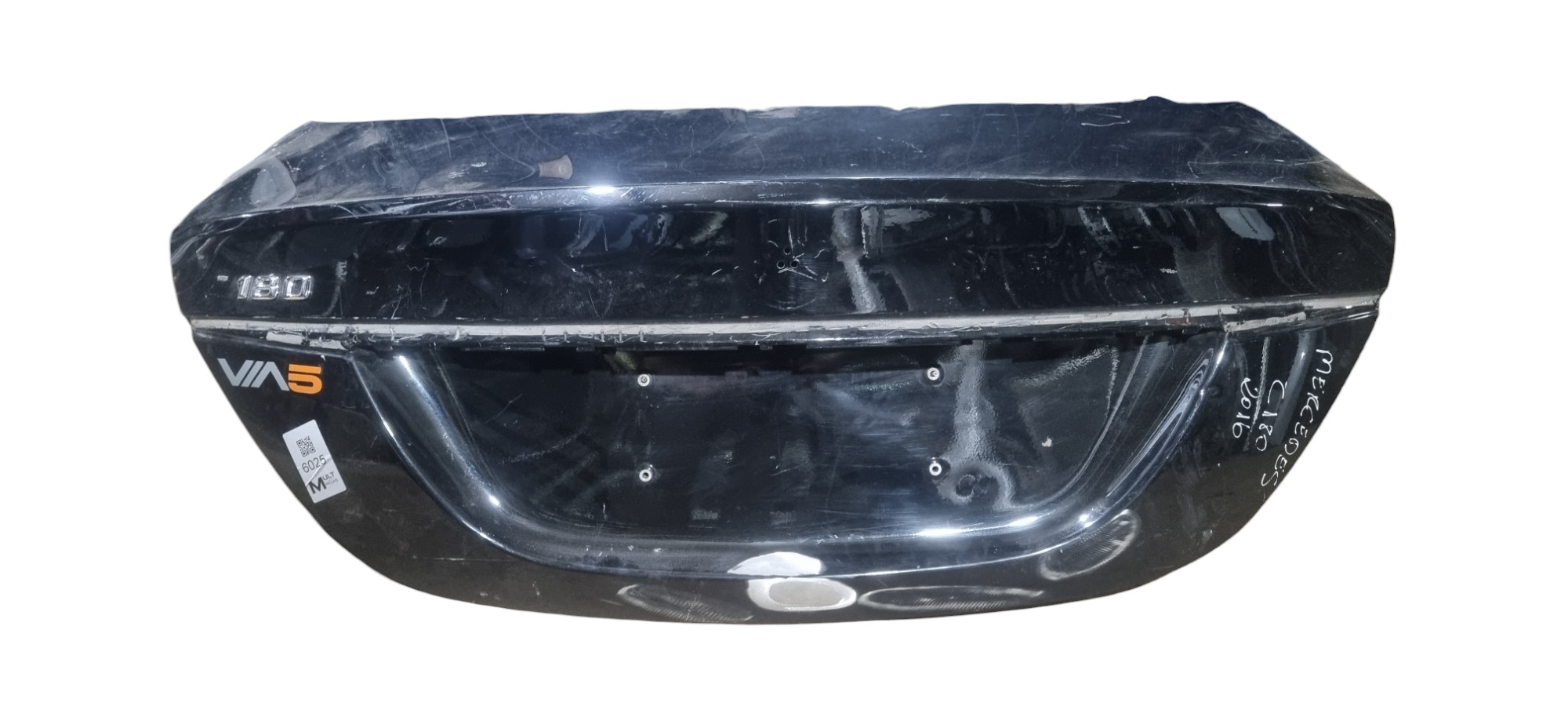 Tampa Traseira Mercedes C180 C200 2016 2017 2018 2019 Preto
