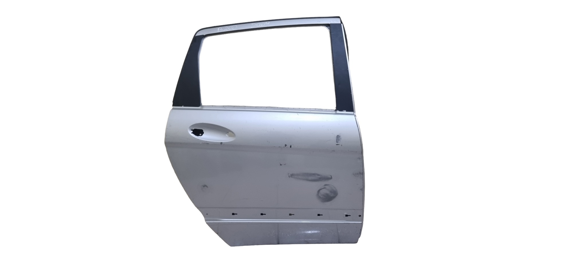 Porta Traseira Direita Mercedes B180 B200 2007 2008 2009 Traseira Direito Prata