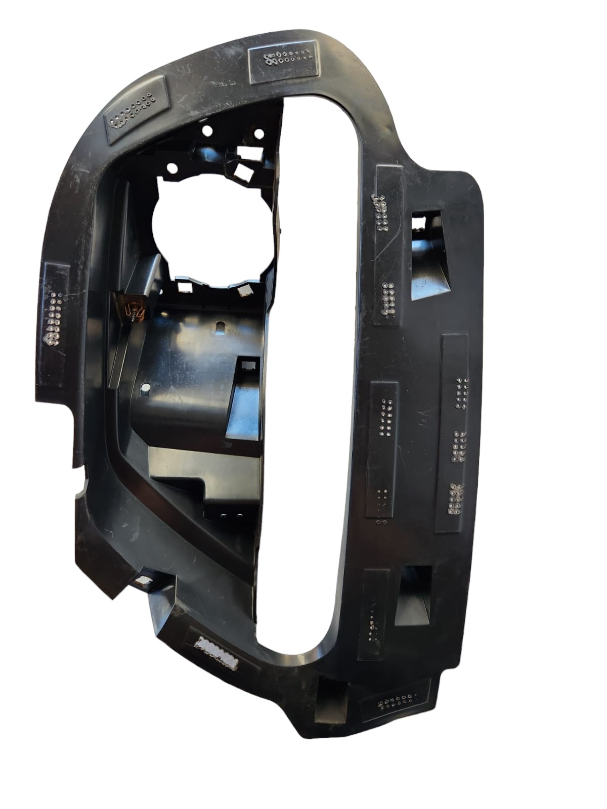 Suporte Farol De Milha Direito Jeep Compass Preto Direito
