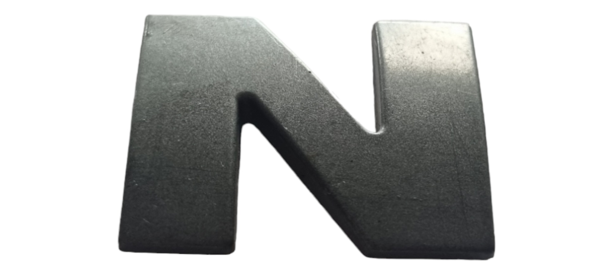 Emblema Capo Land Rover Discovery 3 4 Letra N Preto