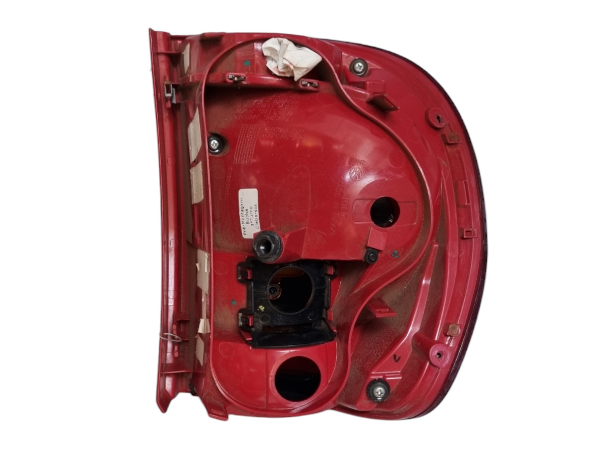 Lanterna Direita Volkswagen Fox 2010 2012 Lente Recuperada 7