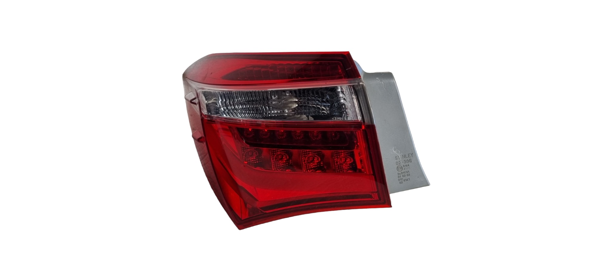 Lanterna Esquerdo Toyota Corolla Led 2015  2017 Esquerdo Vermelho