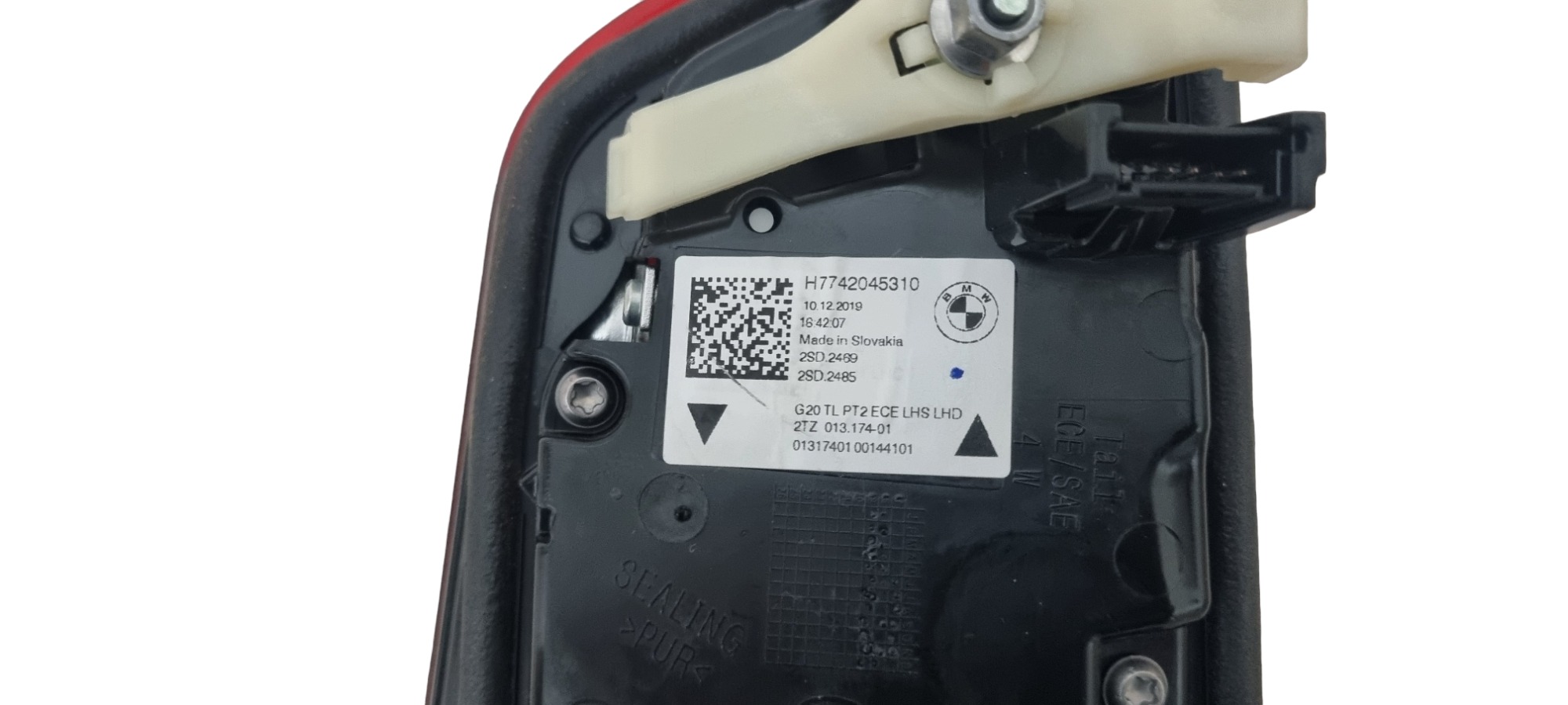 Lanterna Tampa Esquerda Bmw 320i G20 2020 2022 4