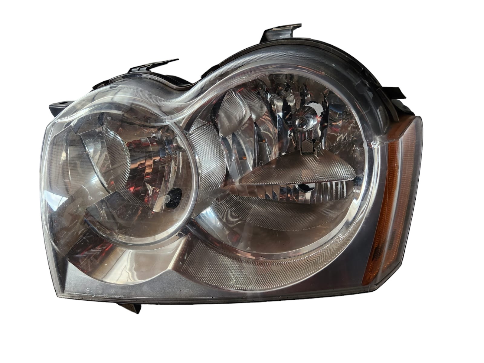 Farol Esquerdo Jeep Grand Cherokee 2002 C/detalhe  Esquerdo