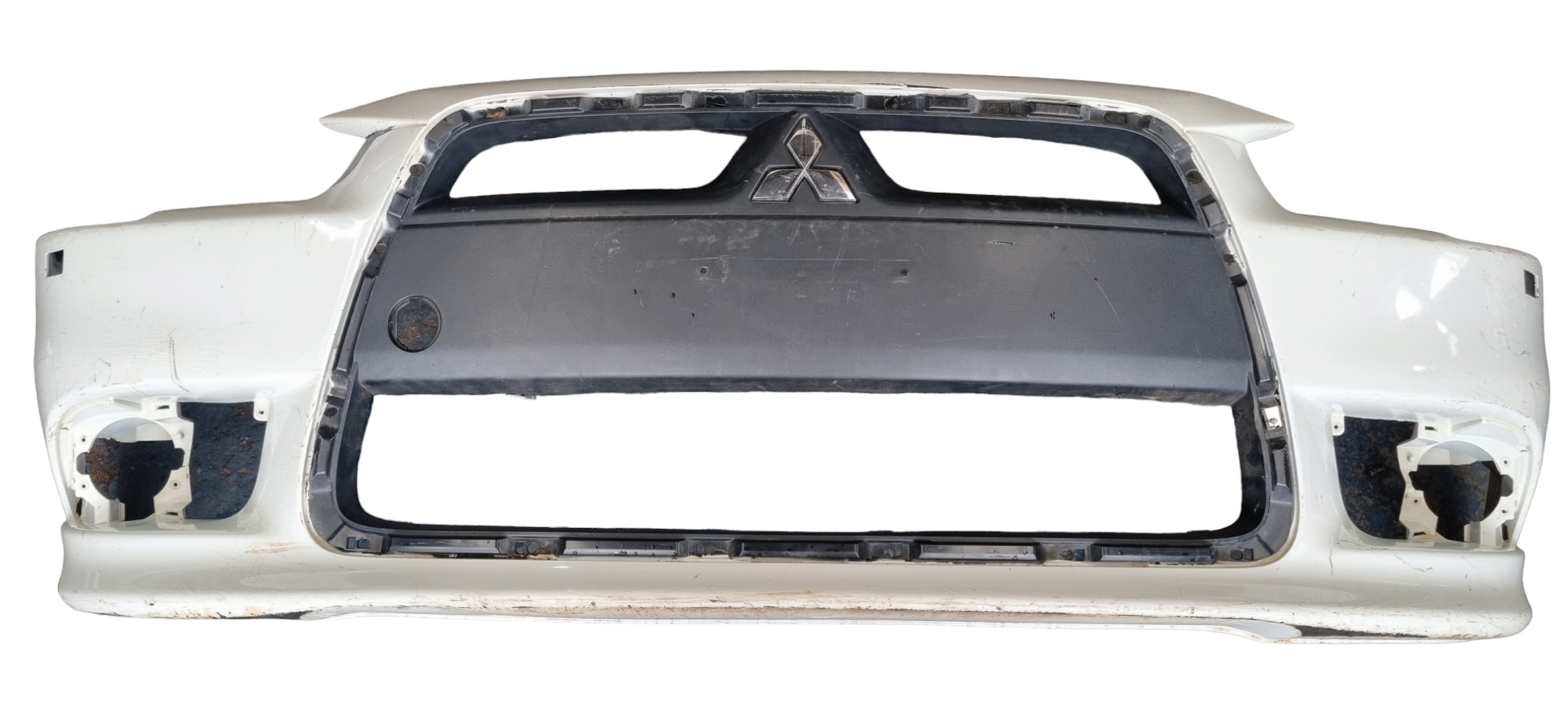 Parachoque Dianteiro Mitsubishi Lancer 2011 2015 Recuperado  Branco