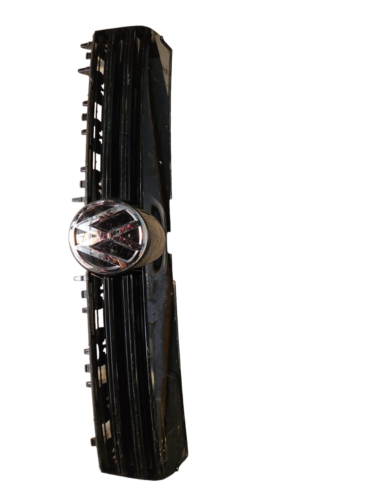 Grade Frontal Parachoque Volkswagen Fox Preto Liso