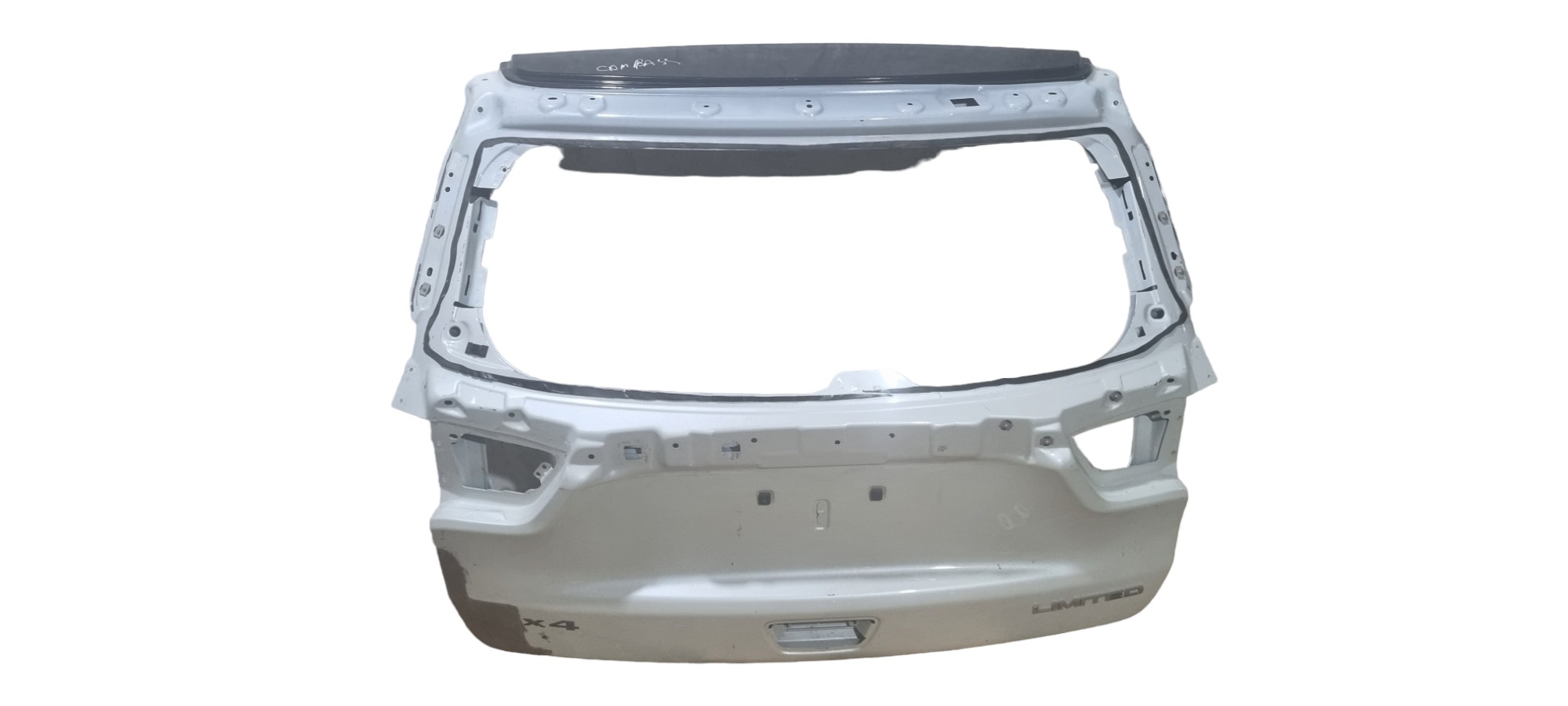 Tampa Traseira Mala Jeep Compass 2017  2018 2019 2020 2021 Branco