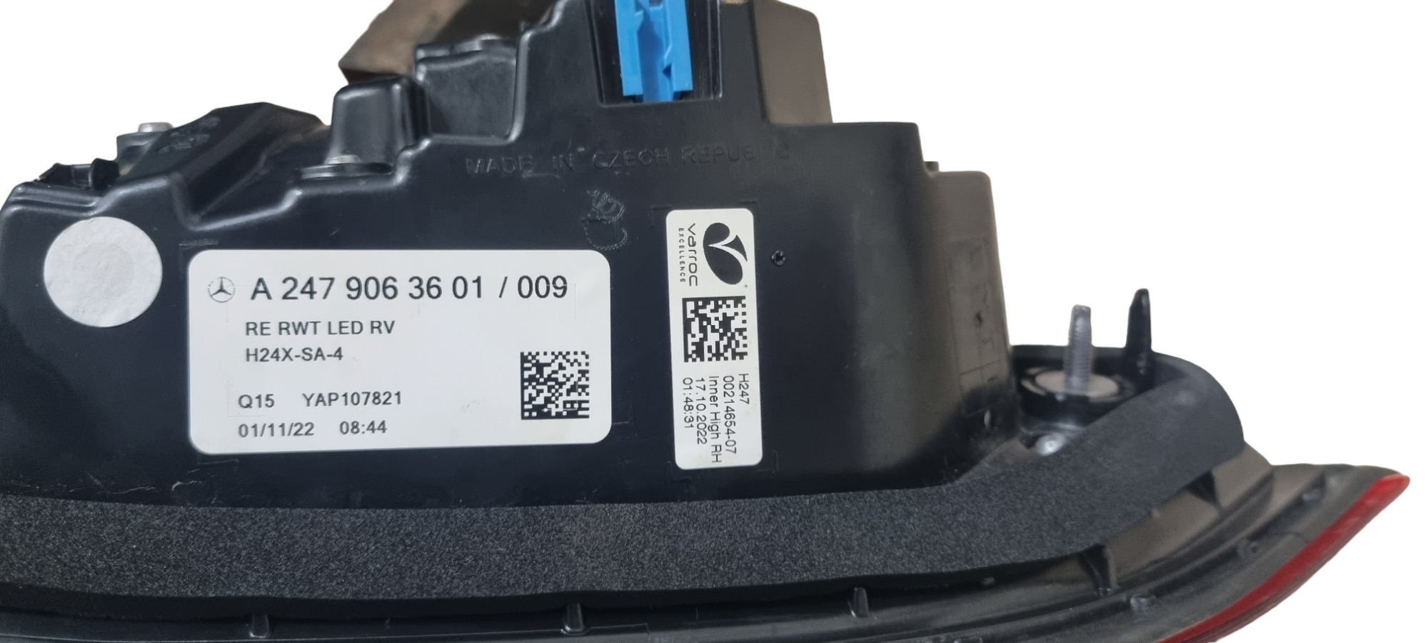 Lanterna Direita Da Tampa Mercedes Gla 2022 2023 6