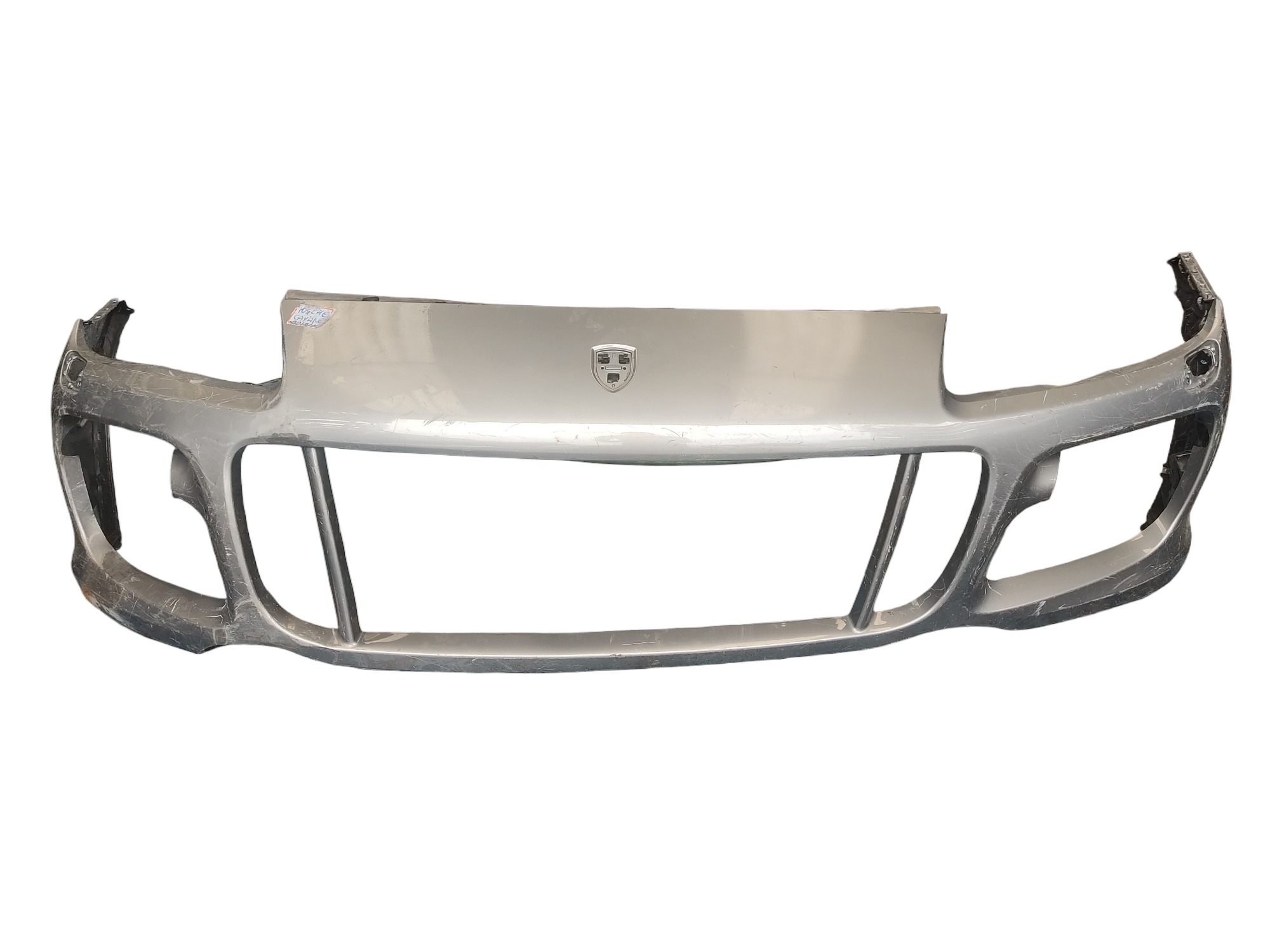 Parachoque Dianteiro Porsche Cayenne 2007 2009 Recuperado Cinza