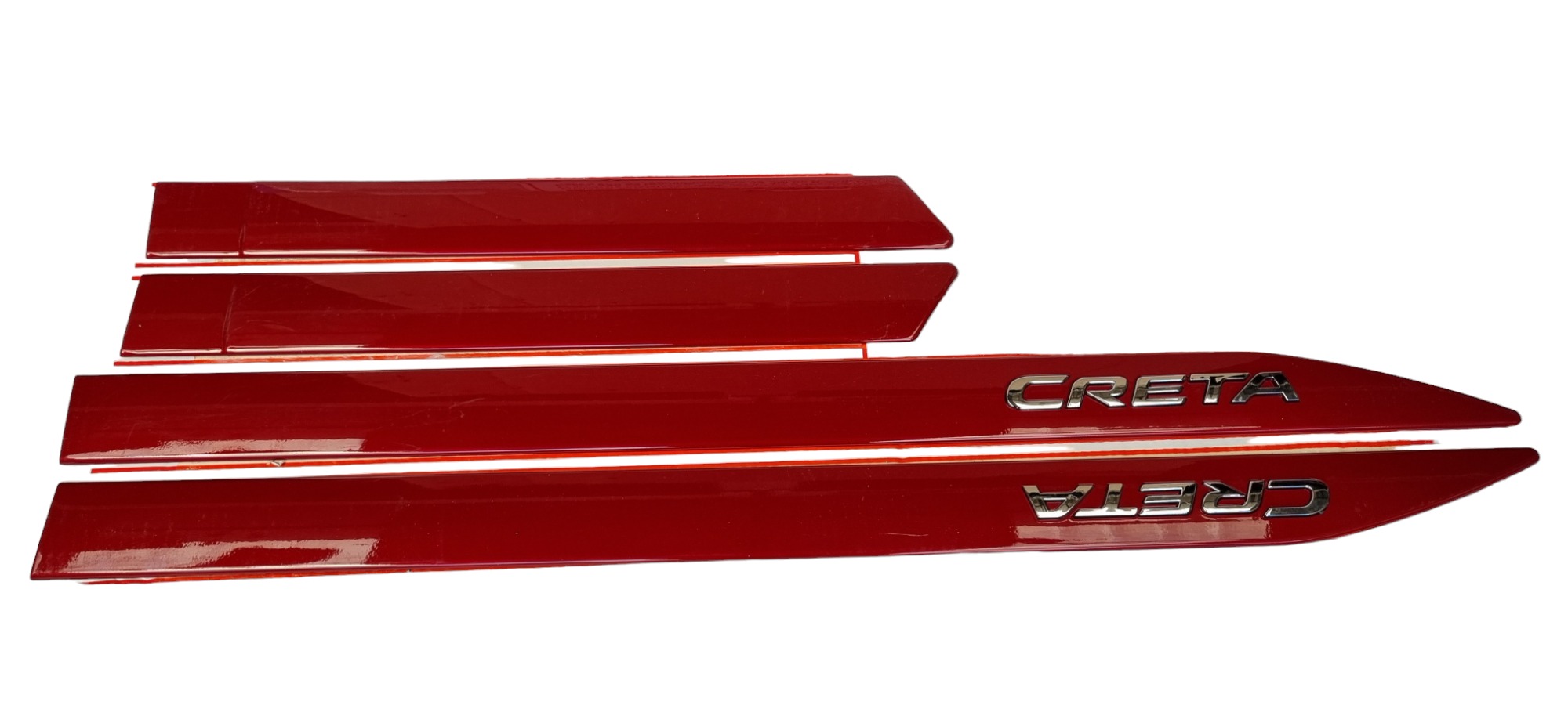 Friso Hyundai Creta Lateral  Vermelho  Vermelho Vermelho